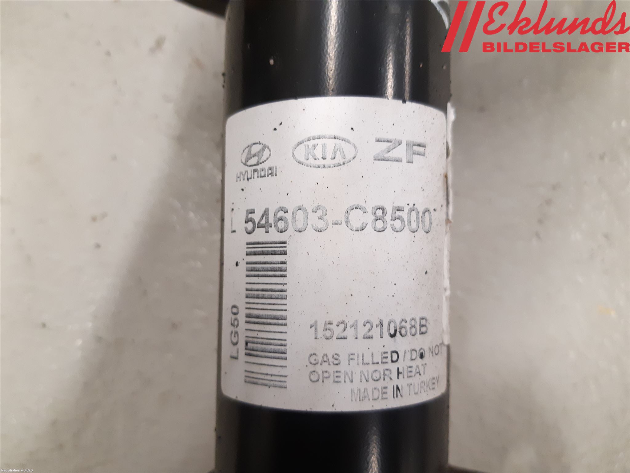 Hyundai i20 GB 15-20 Fjäderben Fram Vänster