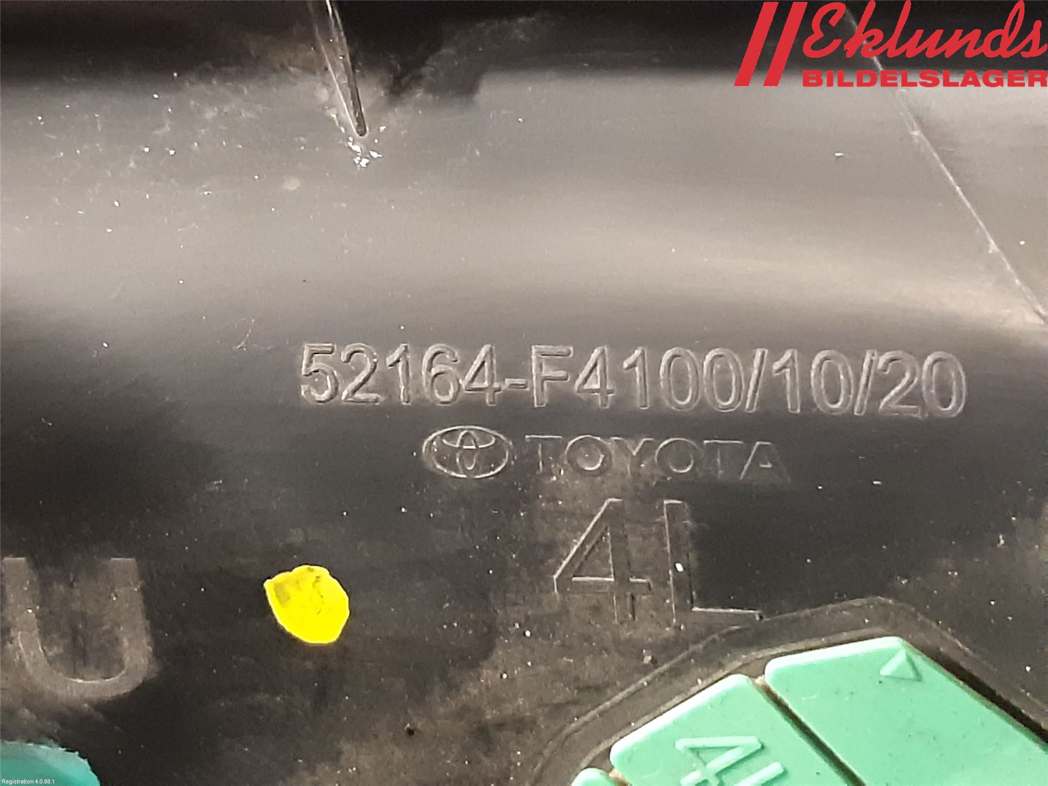 Toyota C-HR 16-23 Stöt Utfyllnad-List-Grill