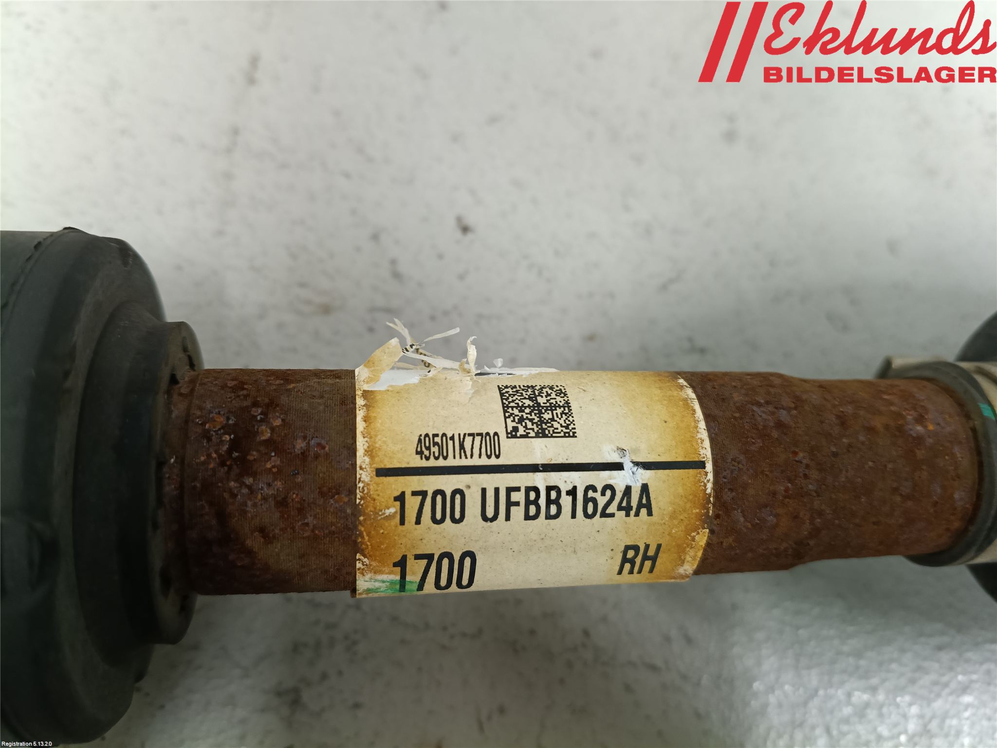 Hyundai i10 LA 20- Drivaxel Fram Höger