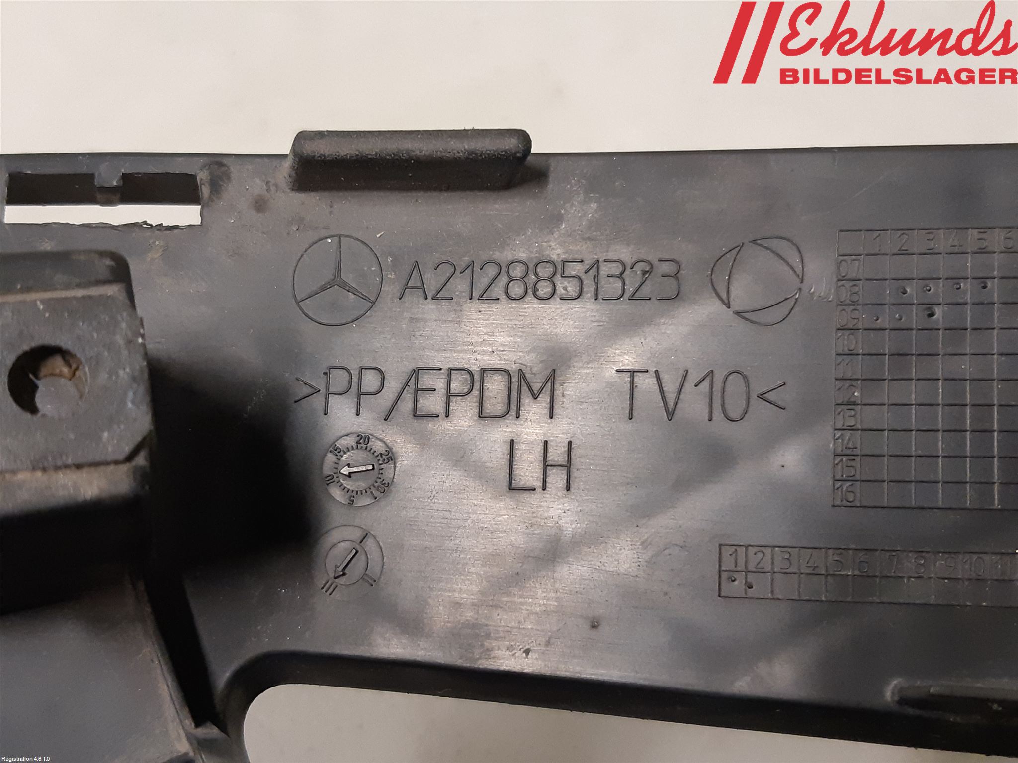 Mercedes-Benz MB E-KLASS (W212) 09-16 Dimljussarg Fram