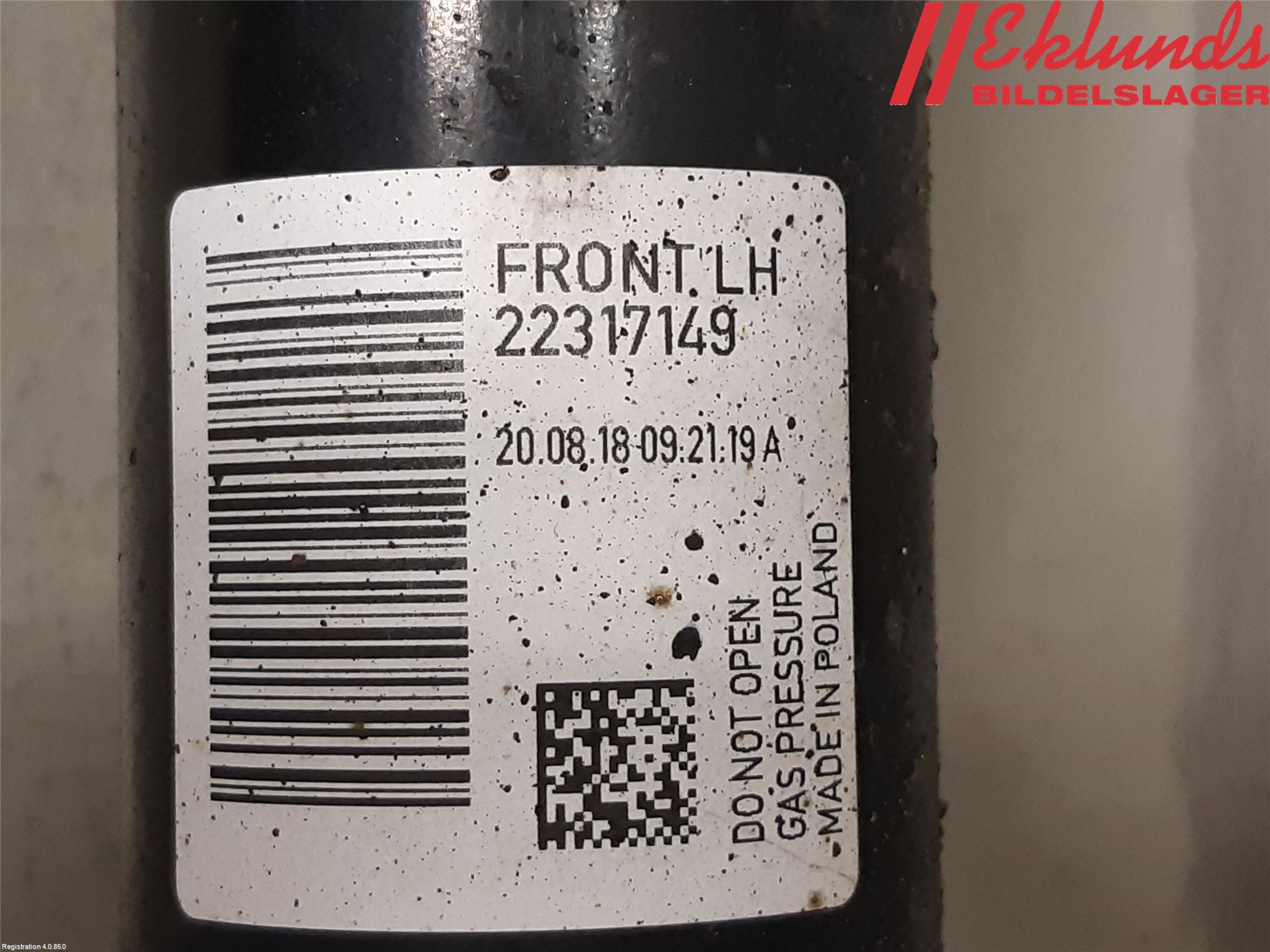 Honda CIVIC 17-22 Fjäderben Fram Vänster