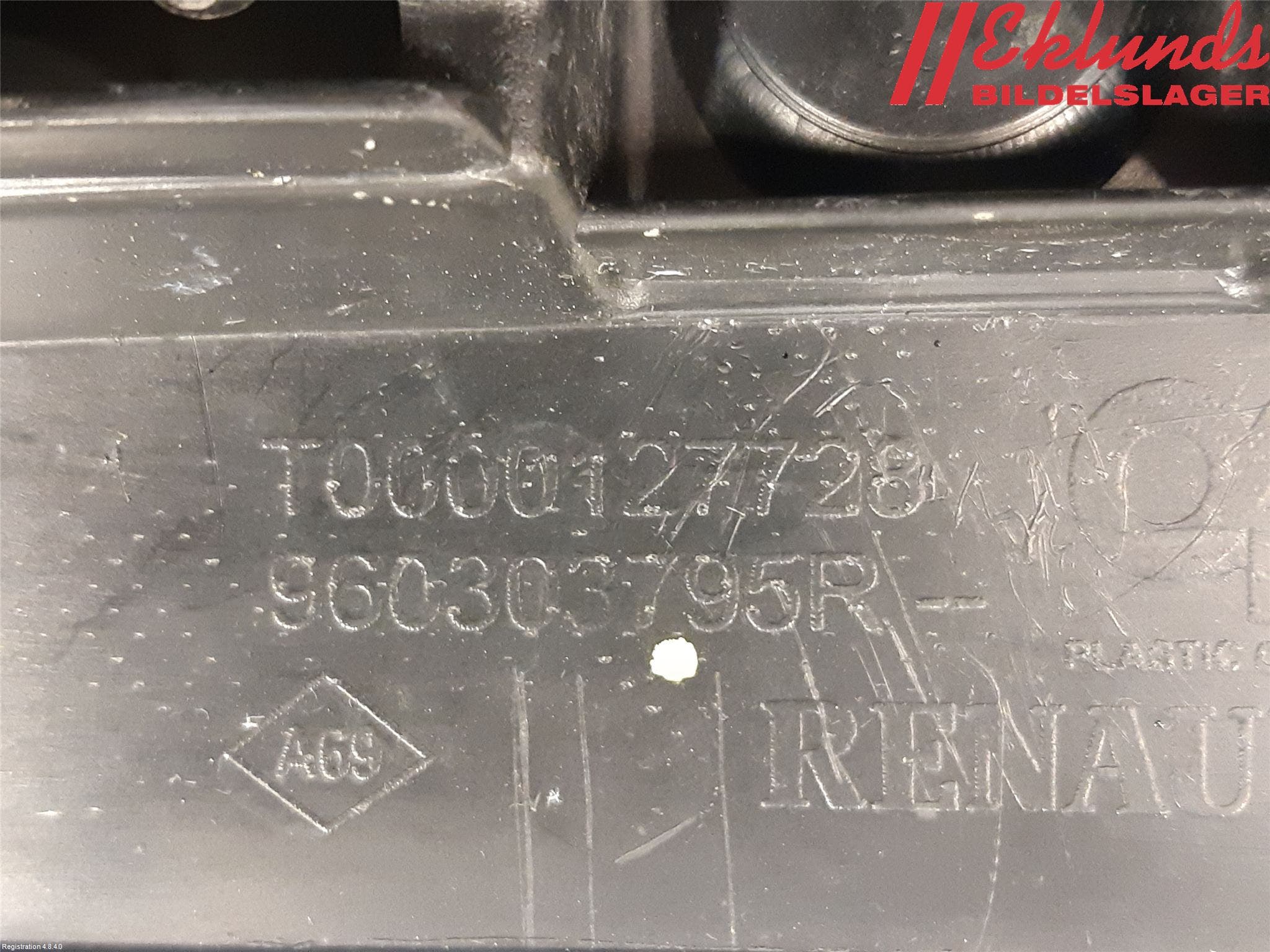 Renault CLIO IV 16-19 Spoiler Baklucka