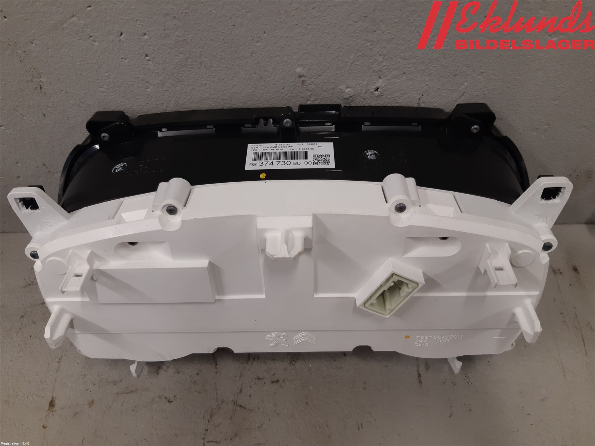 Citroen JUMPY/E-JUMPY 16- Instrument Komb