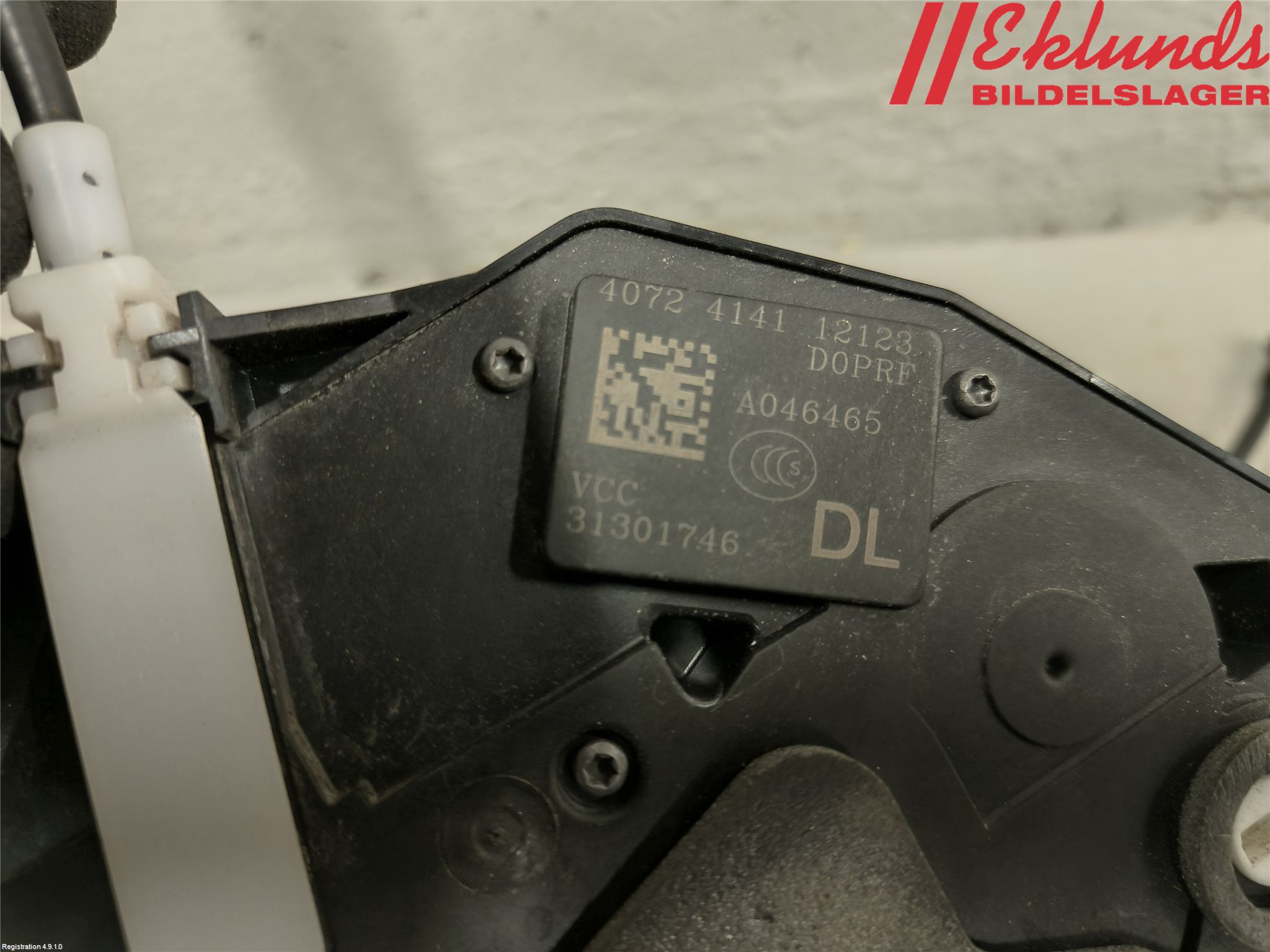 Volvo V60 11-13 Låskista-Dörrlås