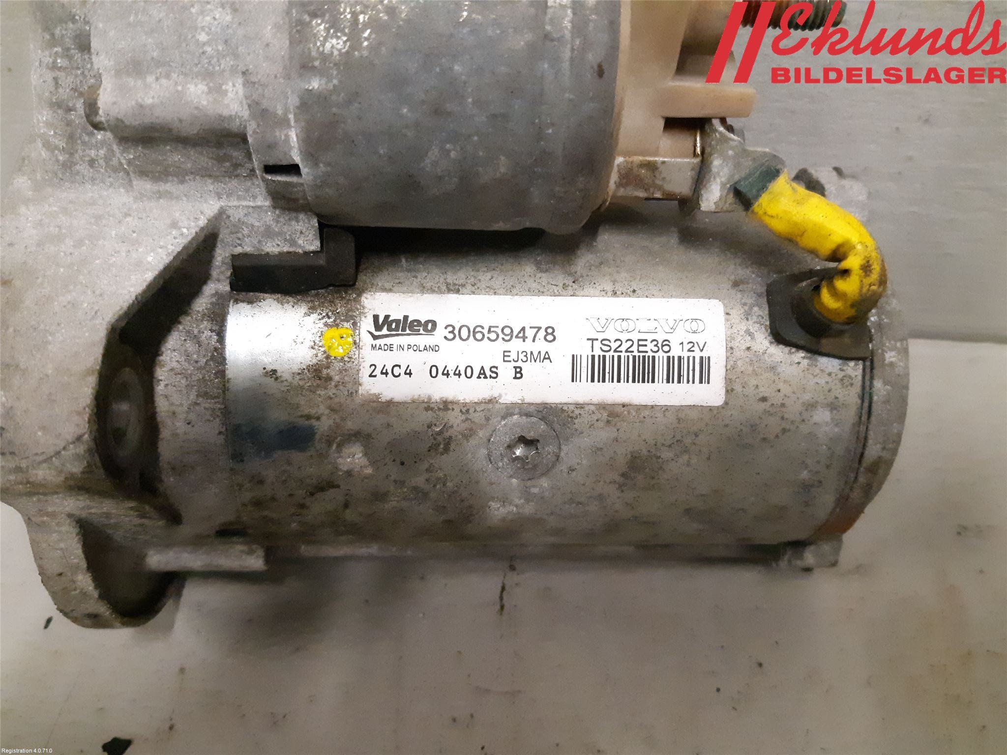 Volvo V40 12-19 Startmotor Diesel