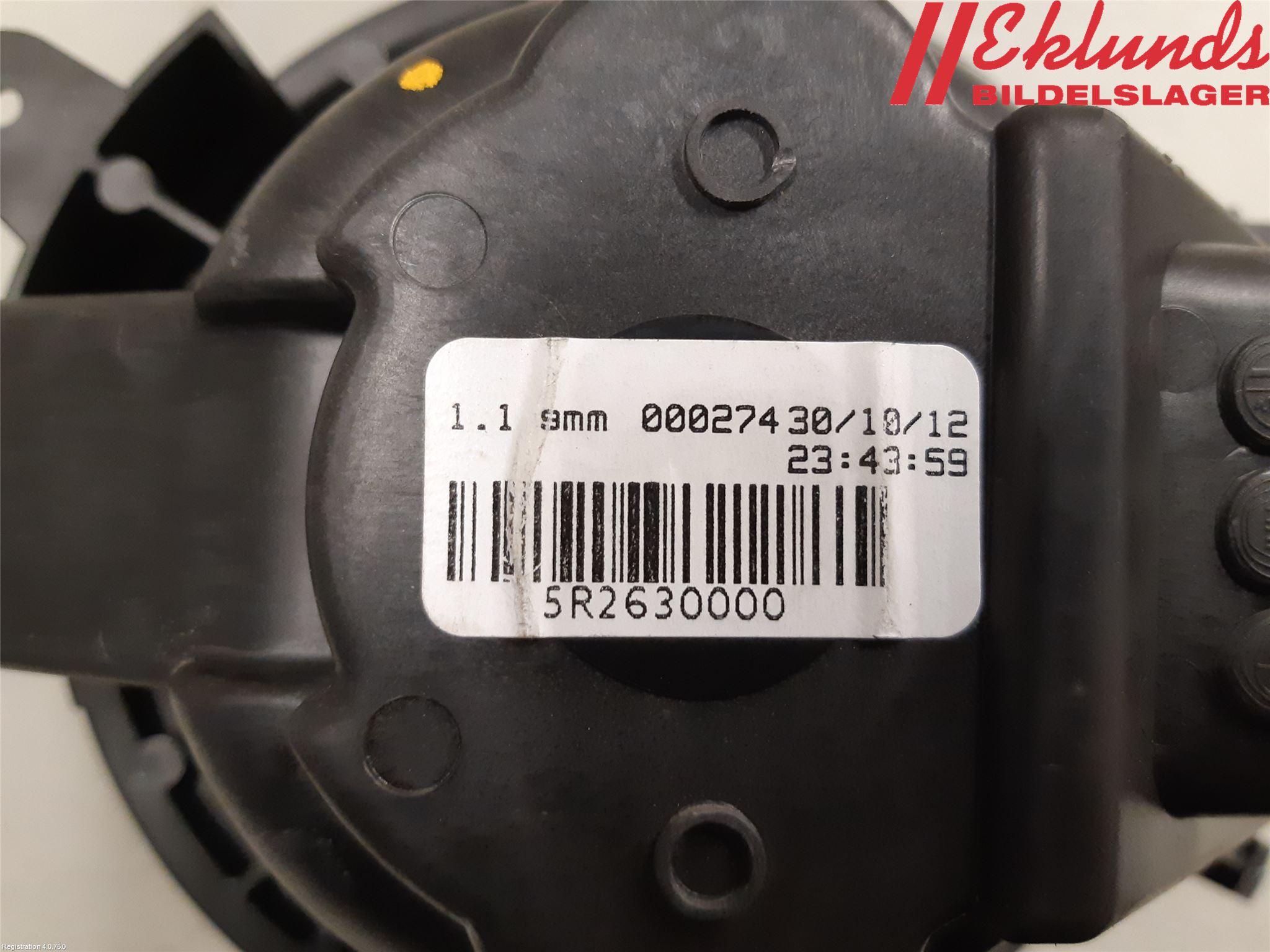 Fiat 500L 13-19 Värmefläkt