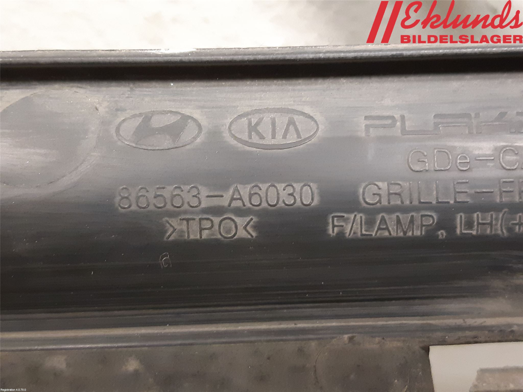Hyundai i30 GD 13-17 Dimljussarg Fram