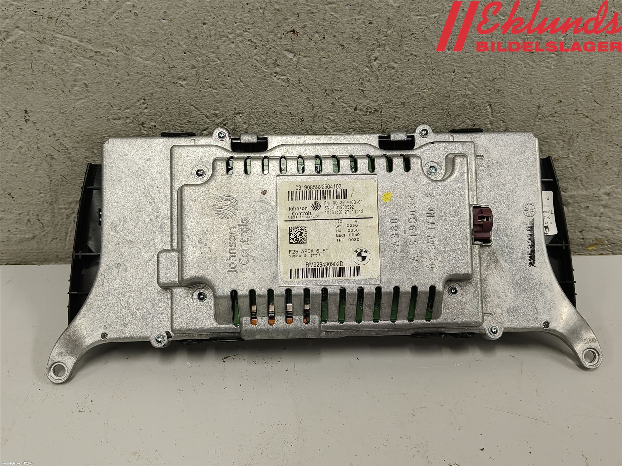 BMW X3 F25 10-17 Bildskärm