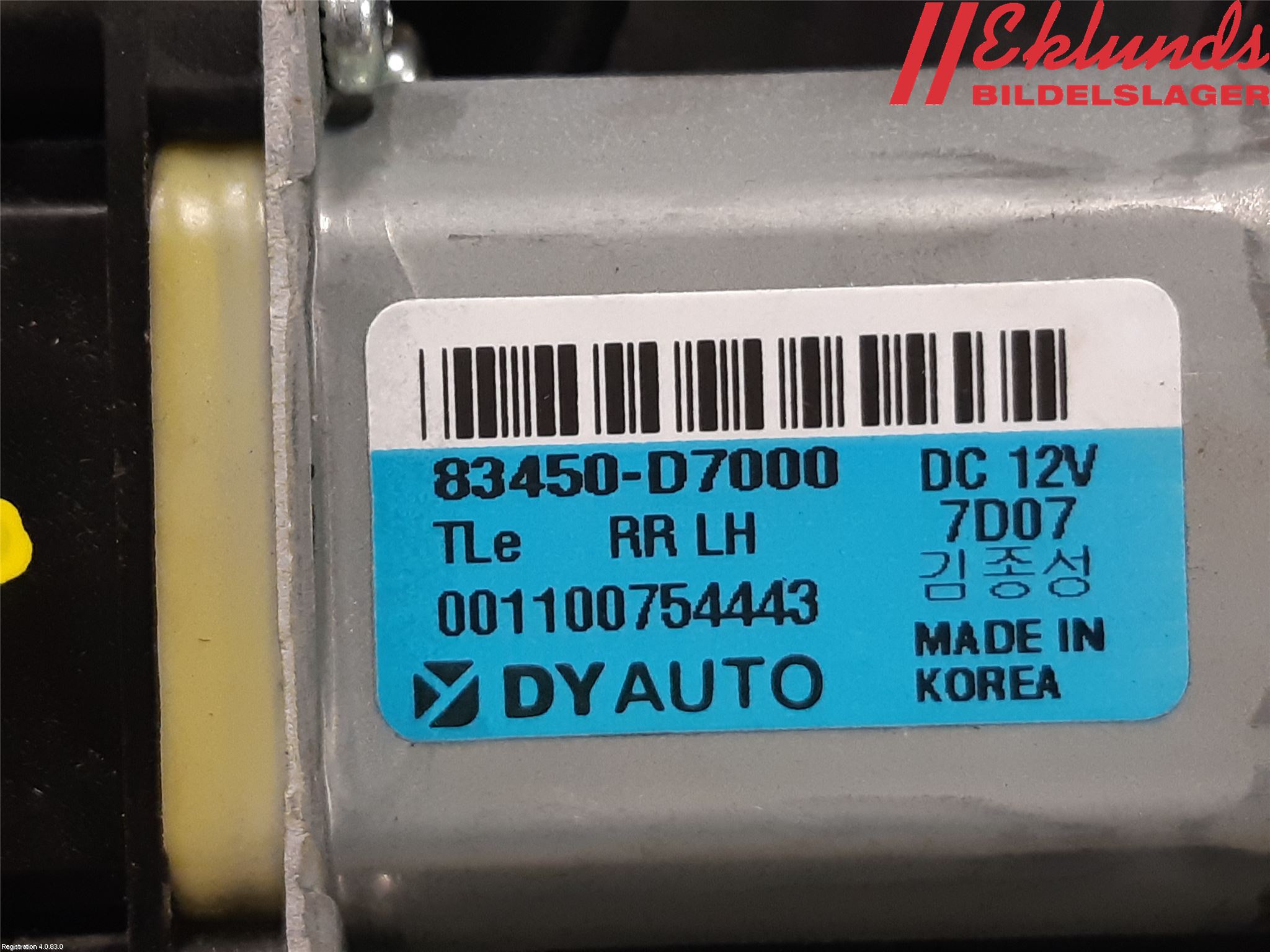 Hyundai TUCSON 05- Fönsterhiss El Kompl