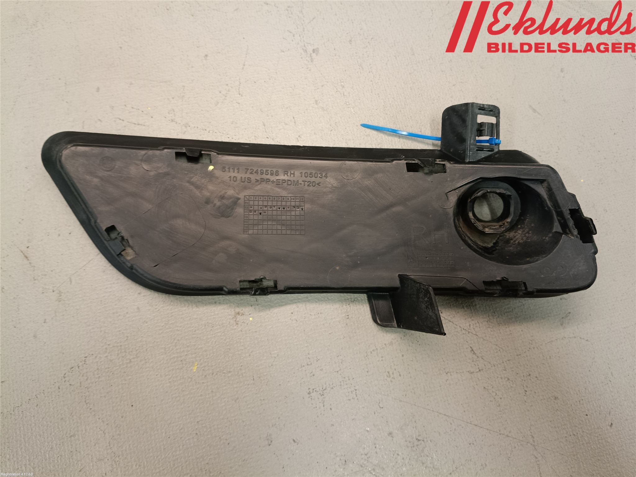 BMW X3 F25 10-17 Dimljussarg Fram