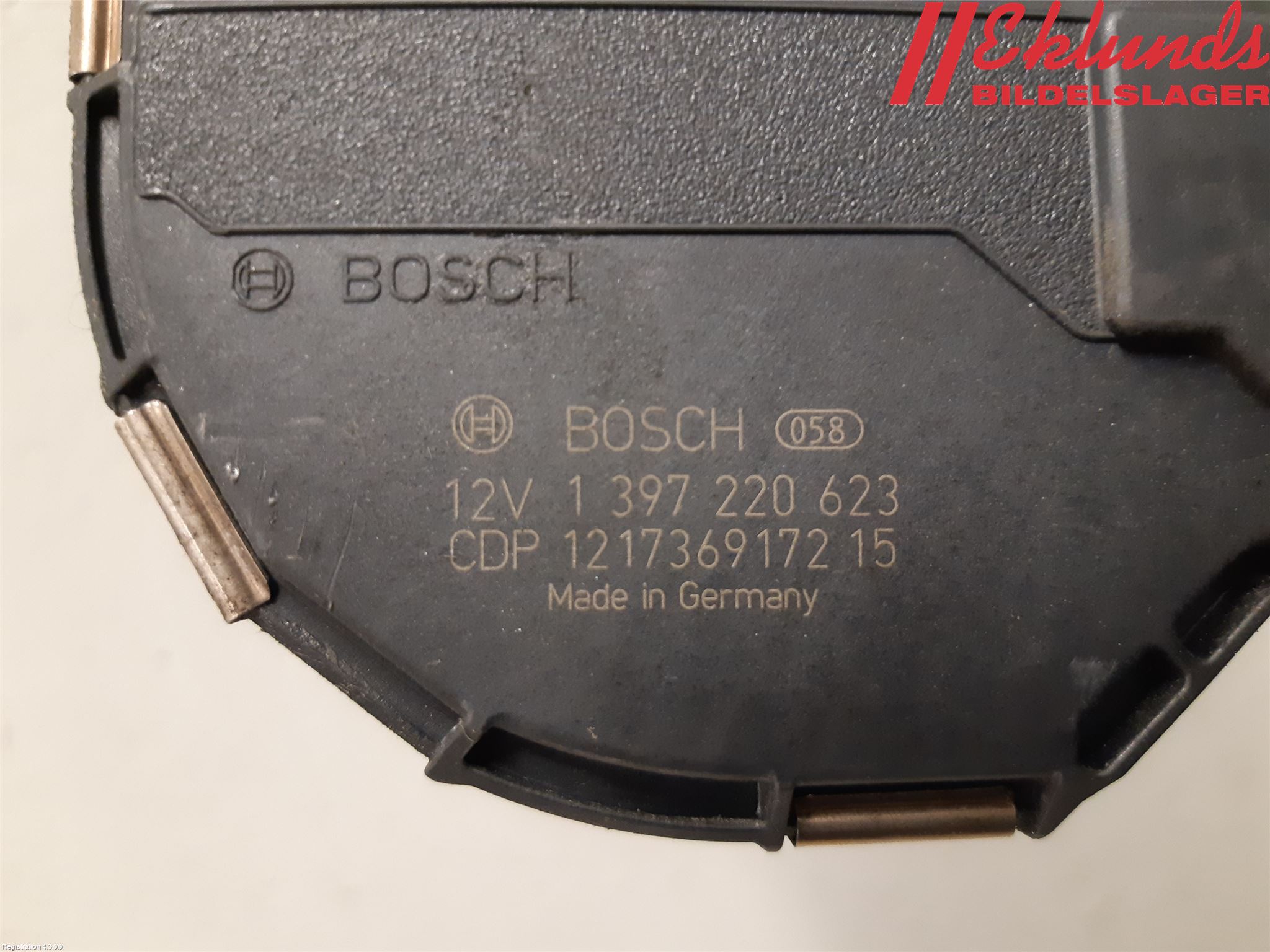 Opel ASTRA J 10-15 Torkarmotor Vindruta