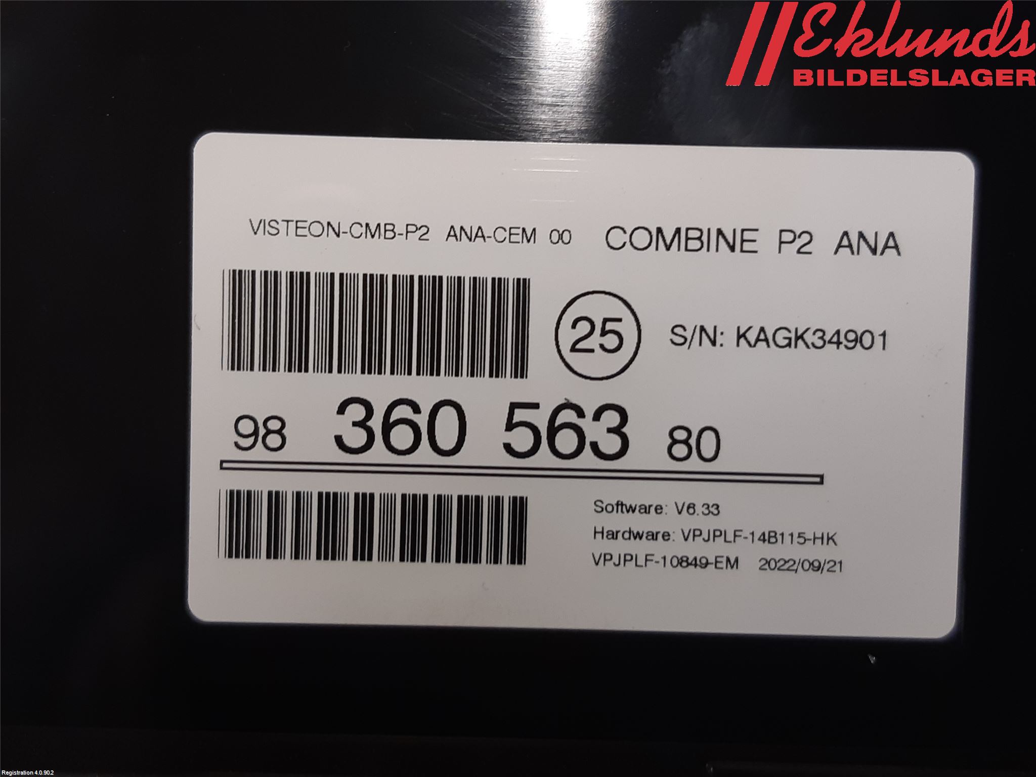 Peugeot 2008/E-2008 20- Instrument Komb