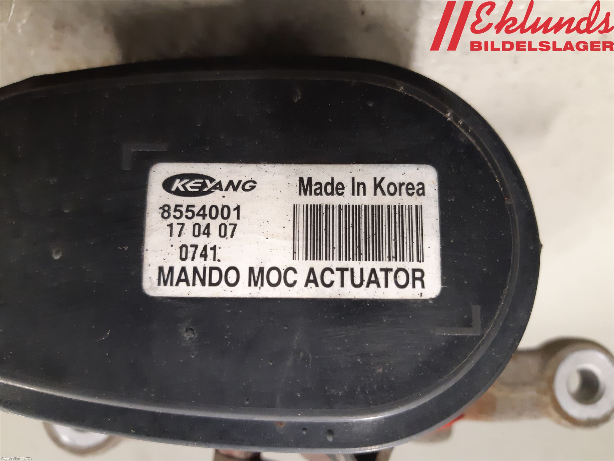 Kia SPORTAGE (QL) 16-21 Bromsok Bak Vänster