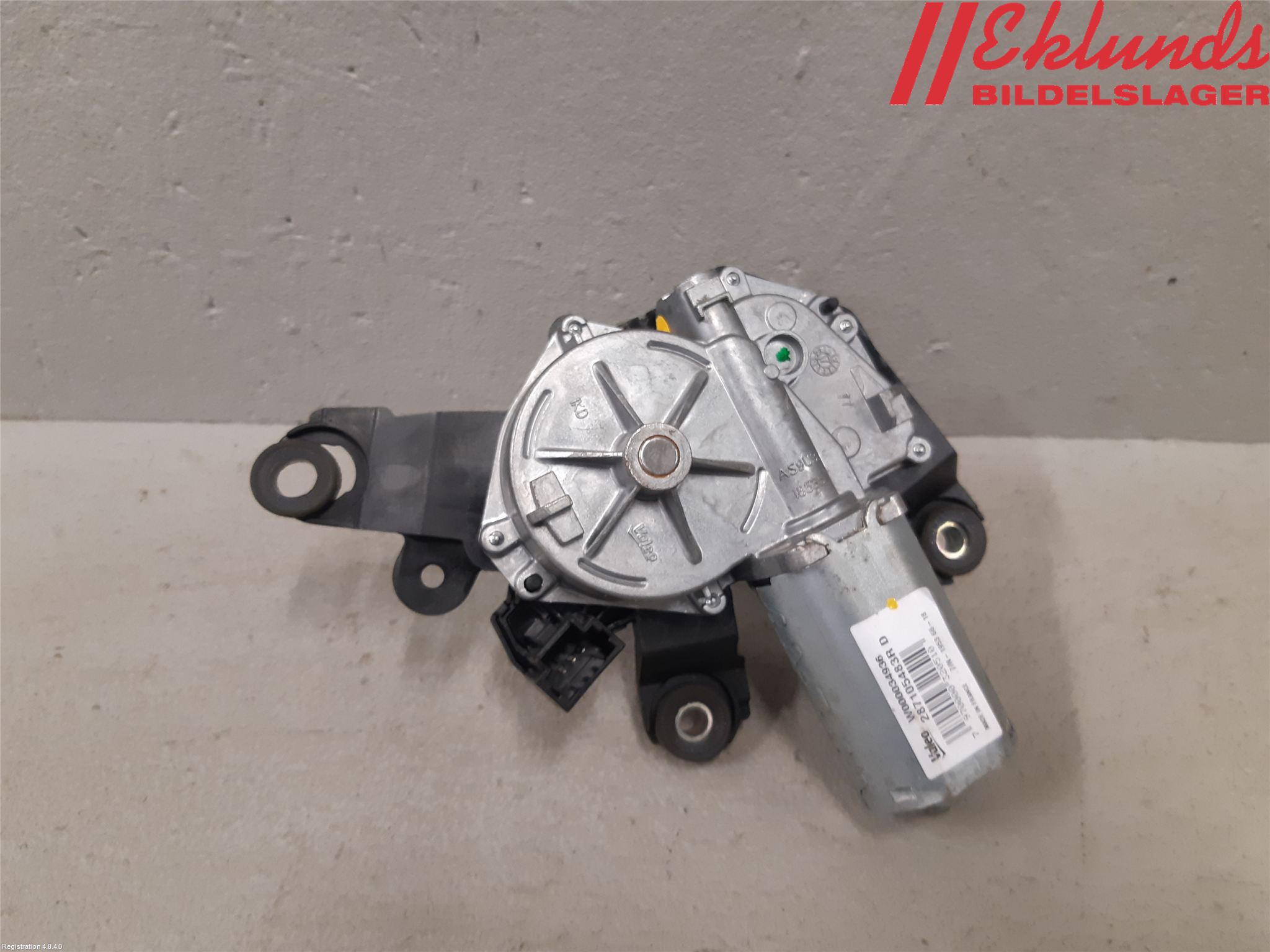 Renault CLIO IV 16-19 Torkarmotor Baklucka