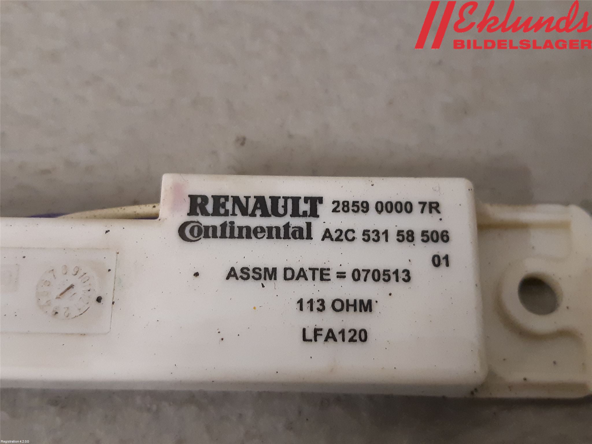 Renault CLIO IV 12-16 Sensor Övrigt