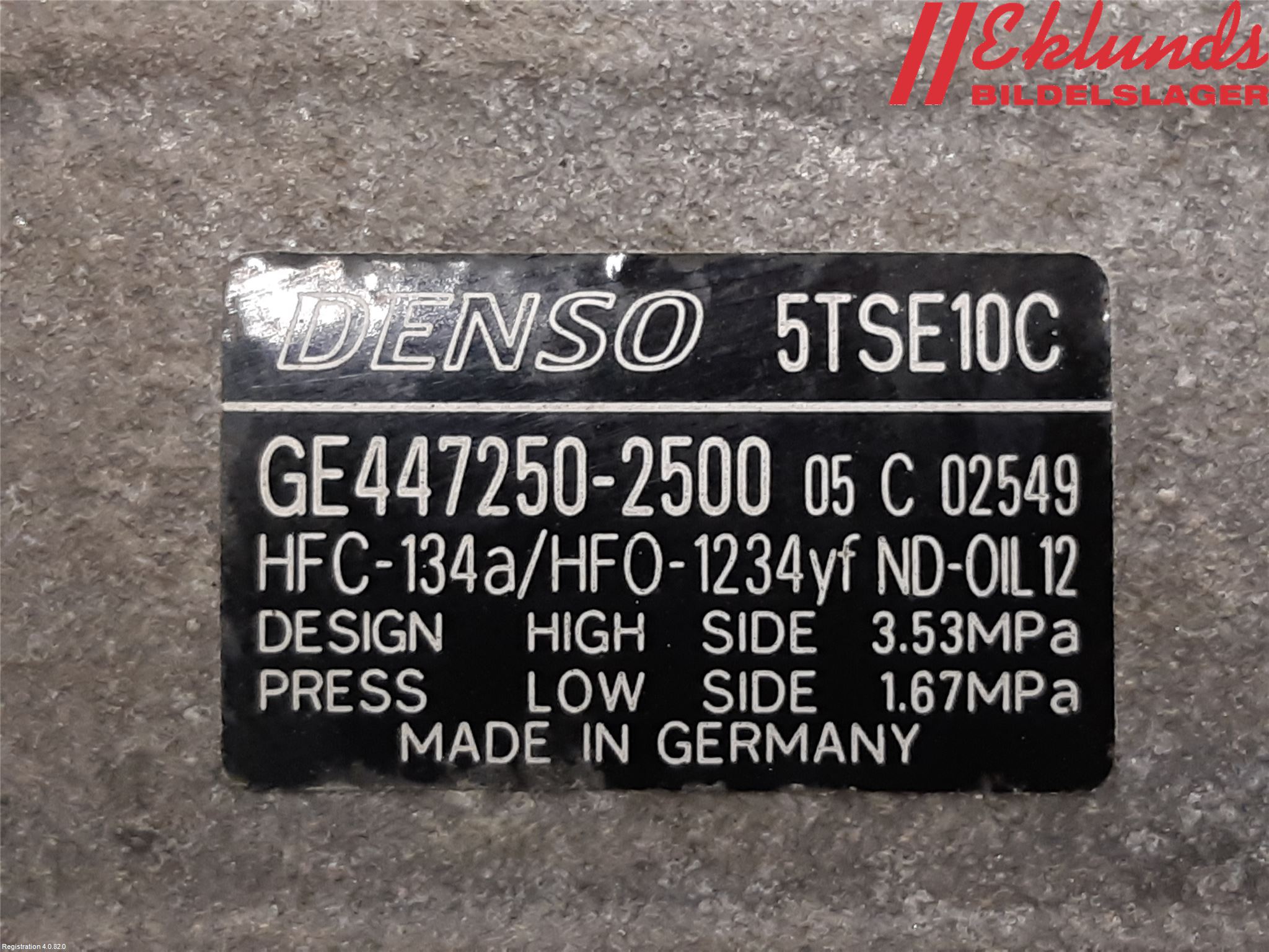 Toyota YARIS XP130 15-20 Ac Kompressor