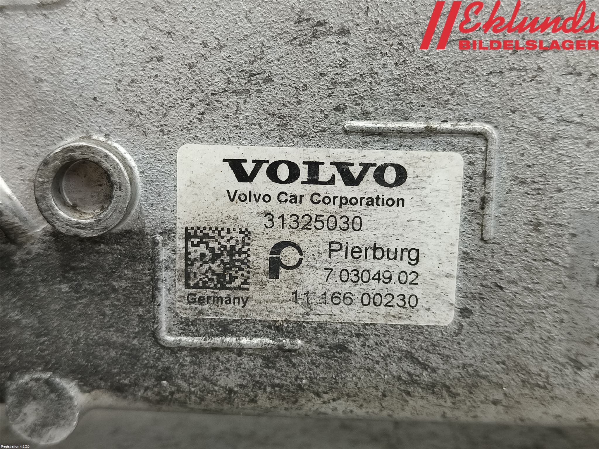 Volvo V70 08-13 Avgaskylare