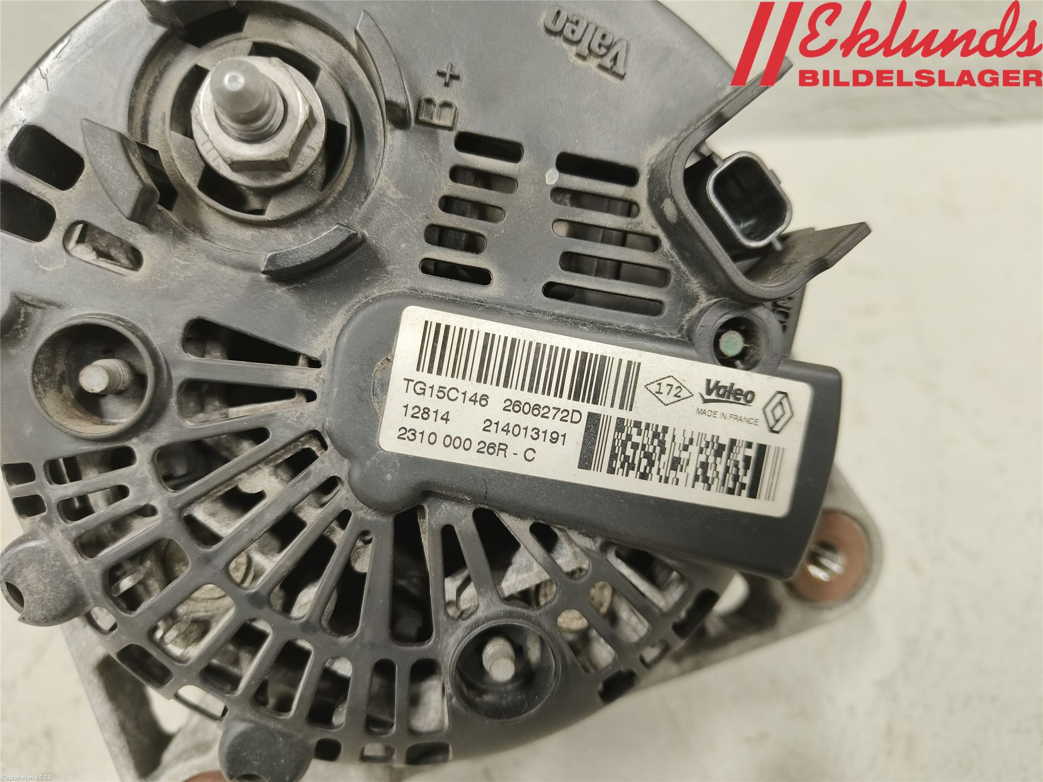 Renault KANGOO II 15-21 Generator