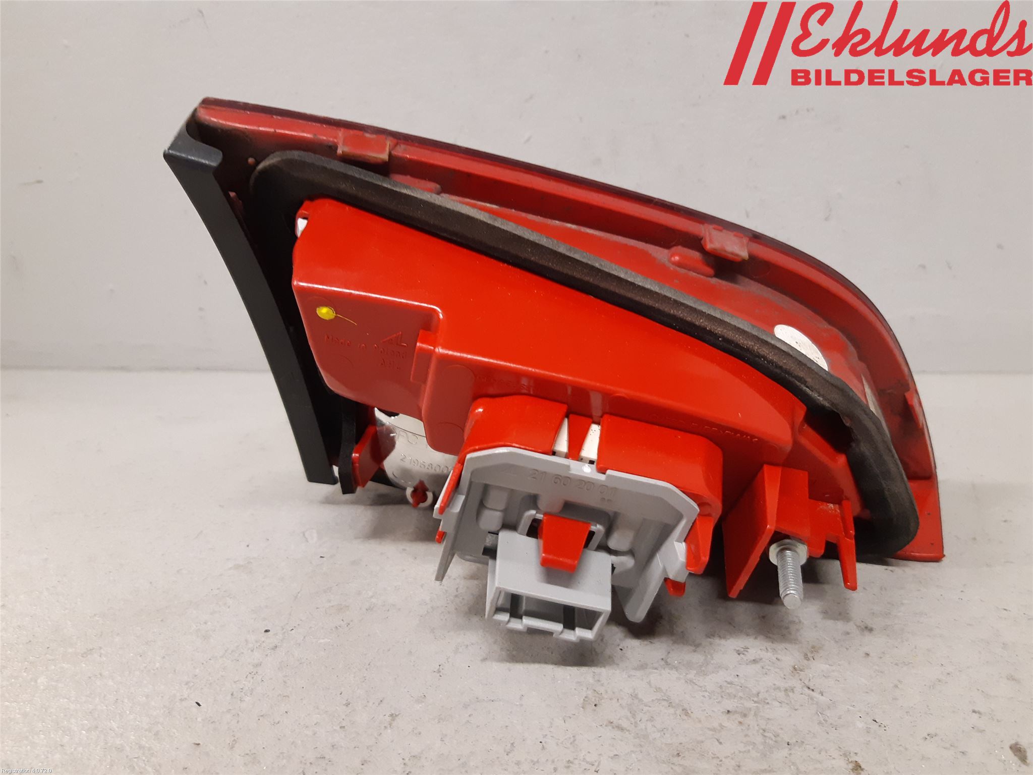 Audi A4/S4 08-11 Bakljus Lucka Hö
