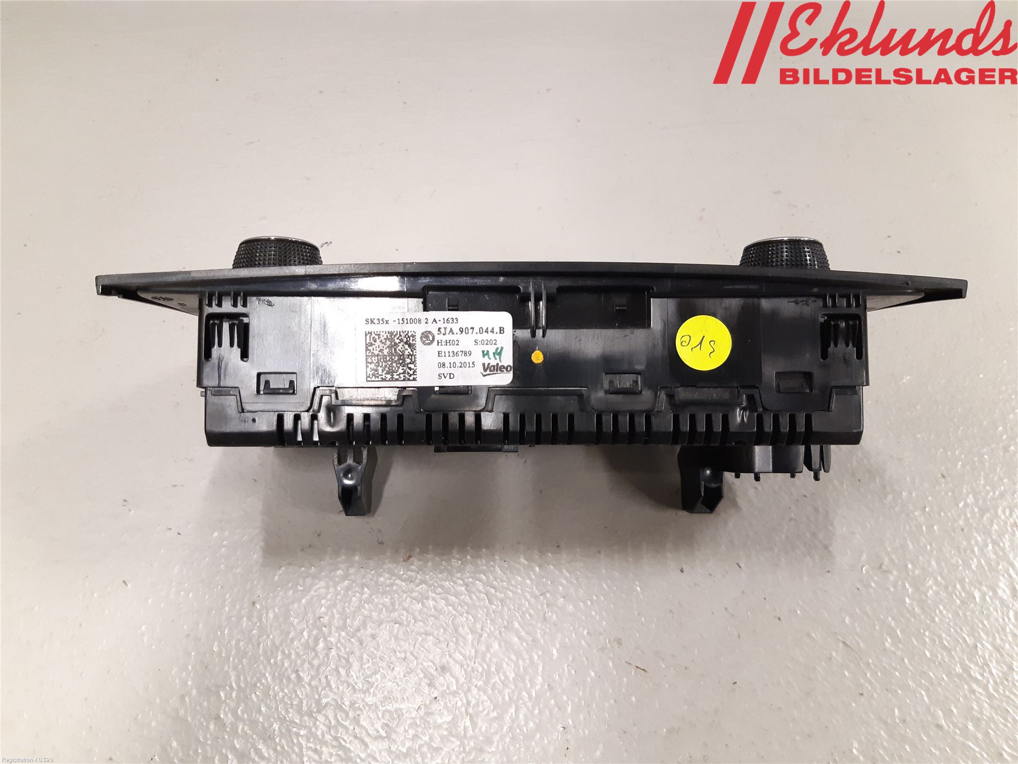 Skoda RAPID Ac Styrenhet Ac Manöveren