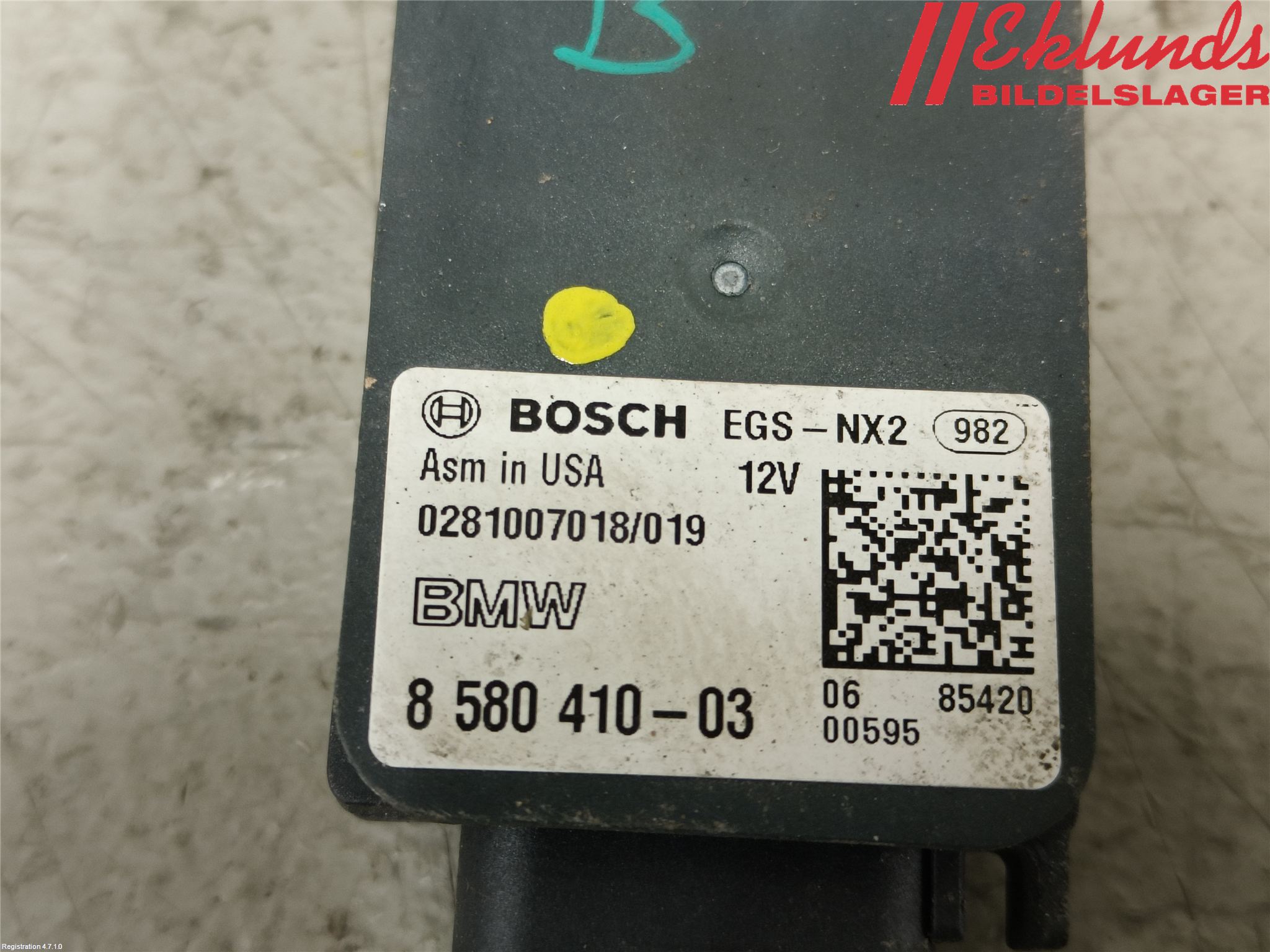 BMW X3 G01 18- Injlambdasond