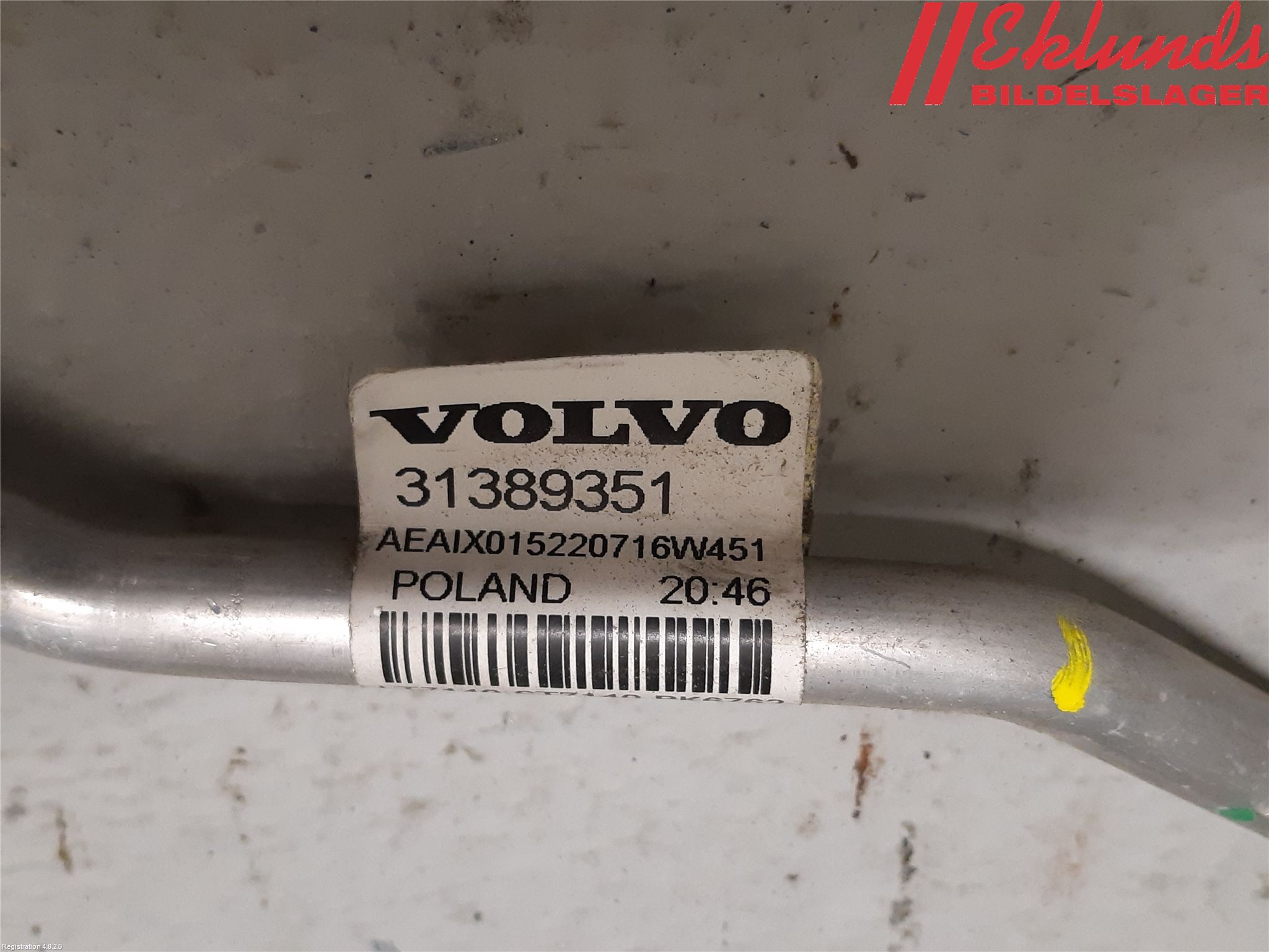 Volvo XC90/RECHARGE 16- Ac Slang-Rör