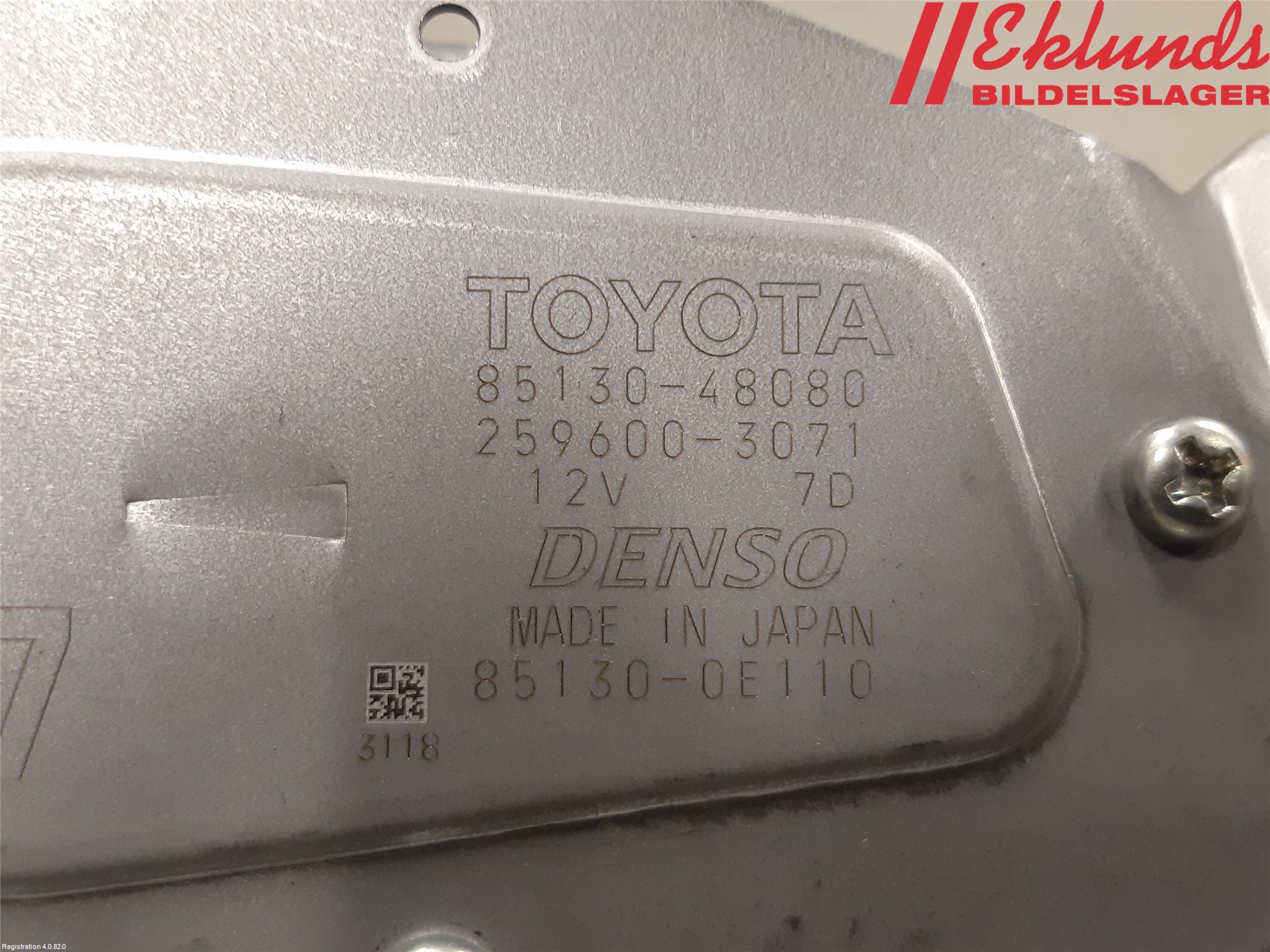 Lexus RX AL20 16-22 Torkarmotor Baklucka