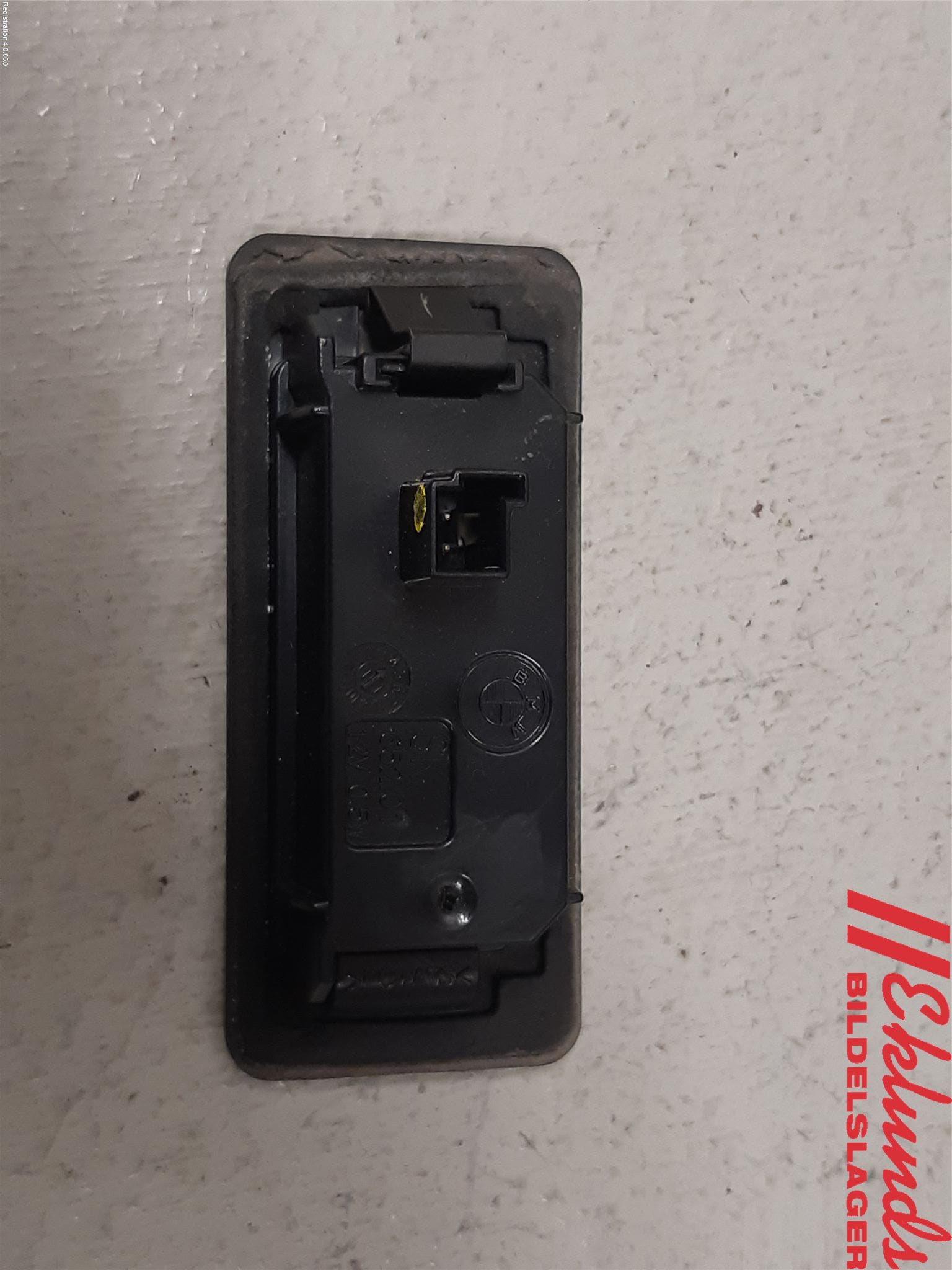 BMW 5 F10/F11/F18 09-17 Skylt Belysning