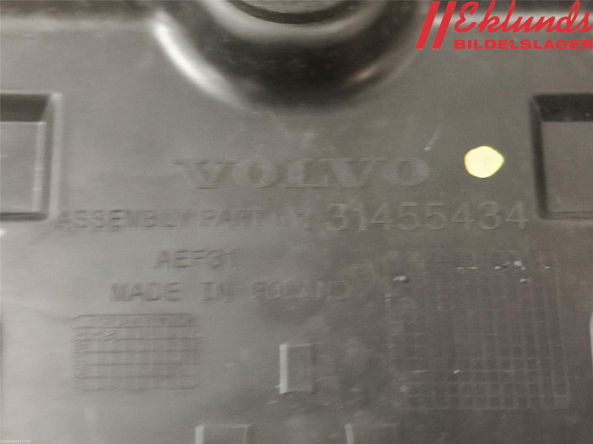 Volvo V60 19- Spoiler Baklucka