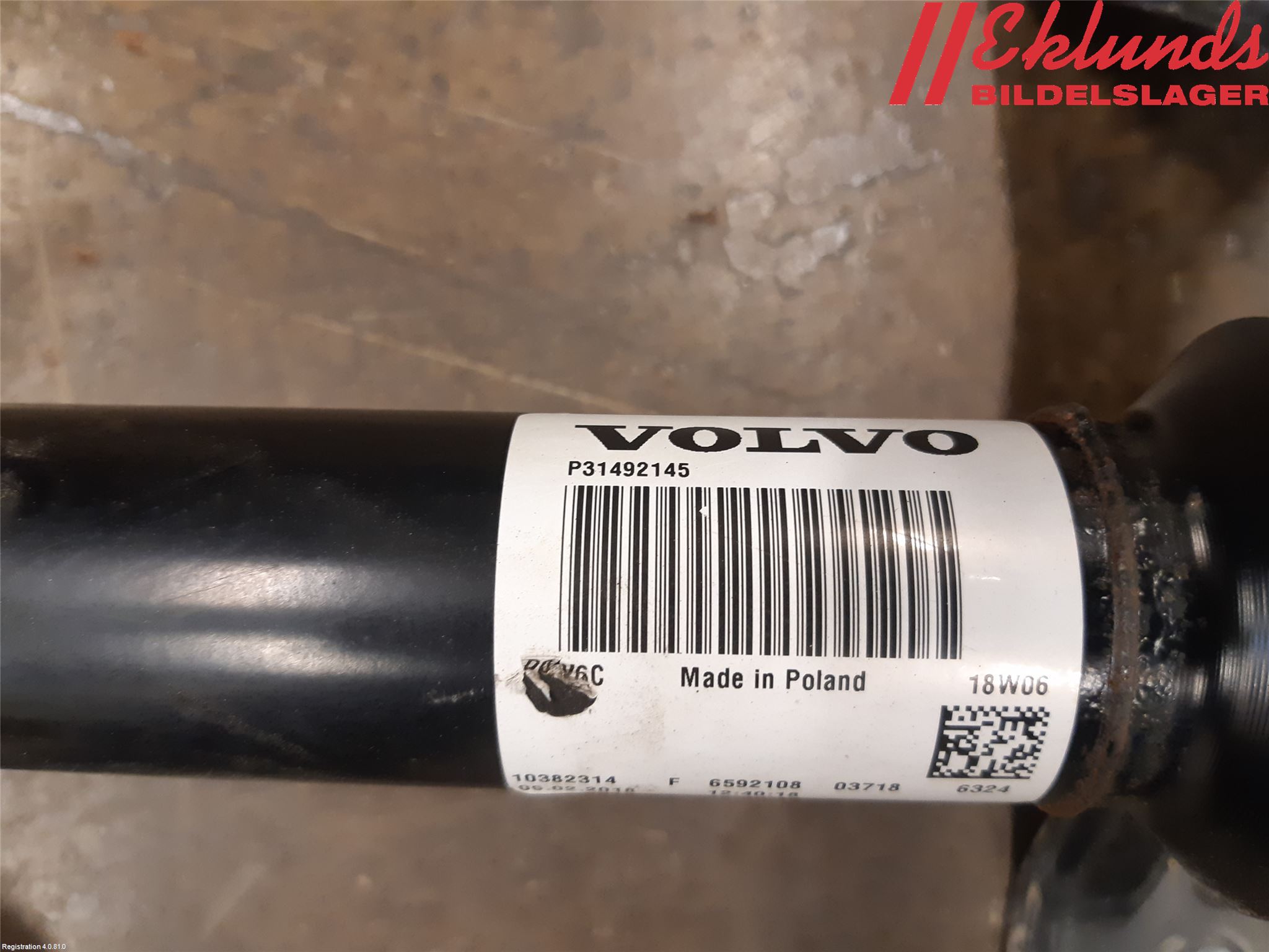 Volvo XC60 18- Mellanaxel Komp