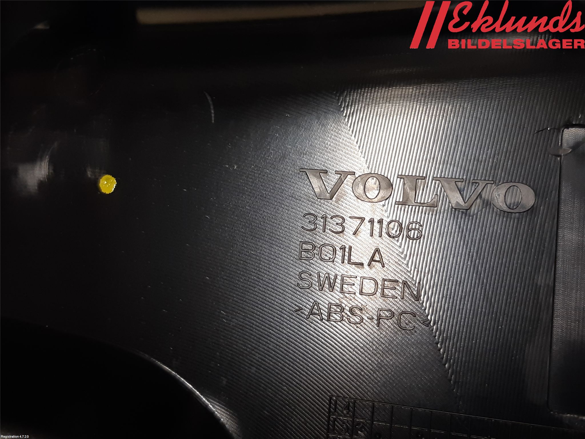 Volvo XC90/RECHARGE 16- Inredning Takkonsol
