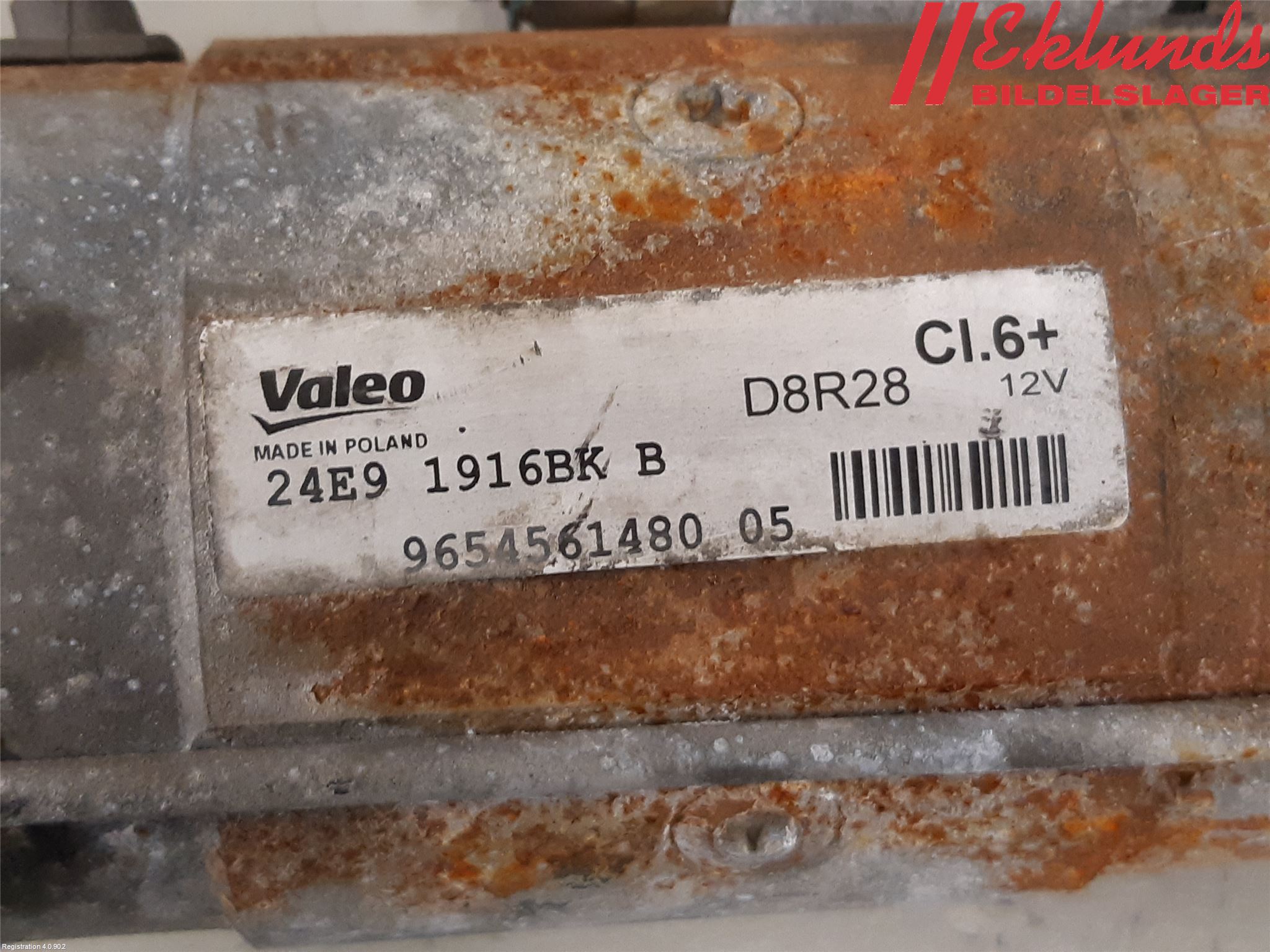 Citroen C5 AIRCROSS 19- Startmotor Diesel