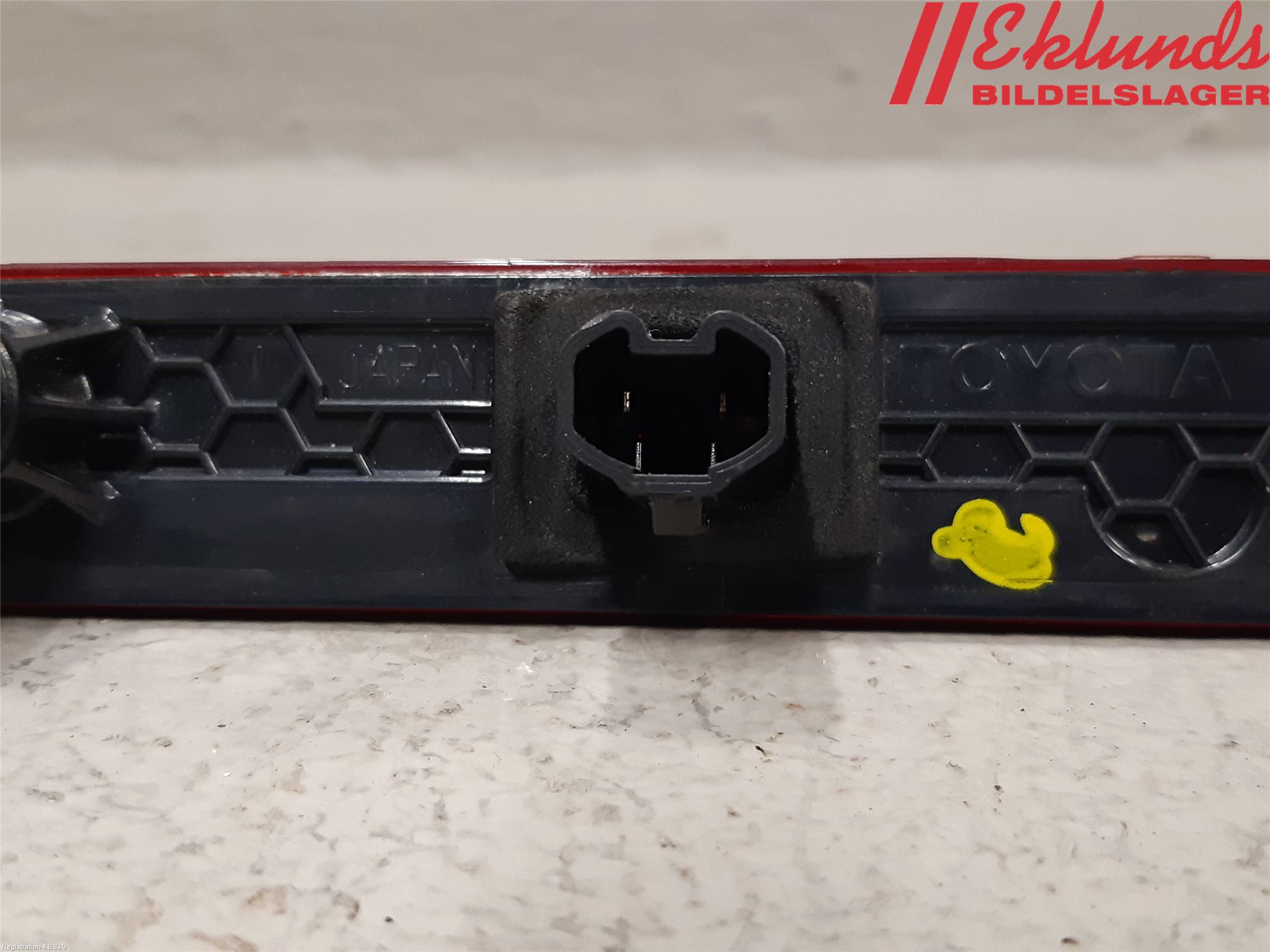 Toyota COROLLA 19- Bromsljus Bakruta