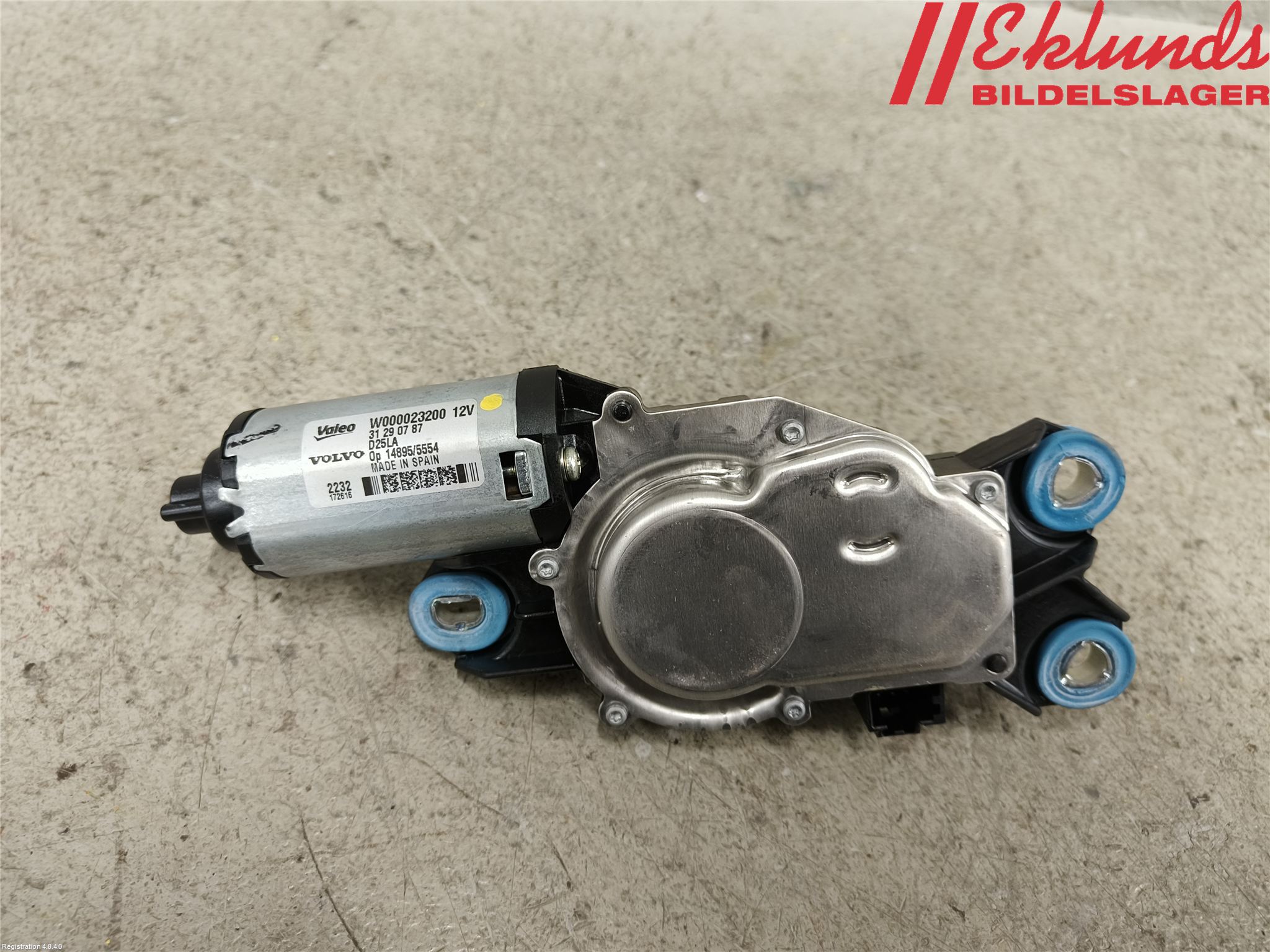 Volvo V70 08-13 Torkarmotor Baklucka