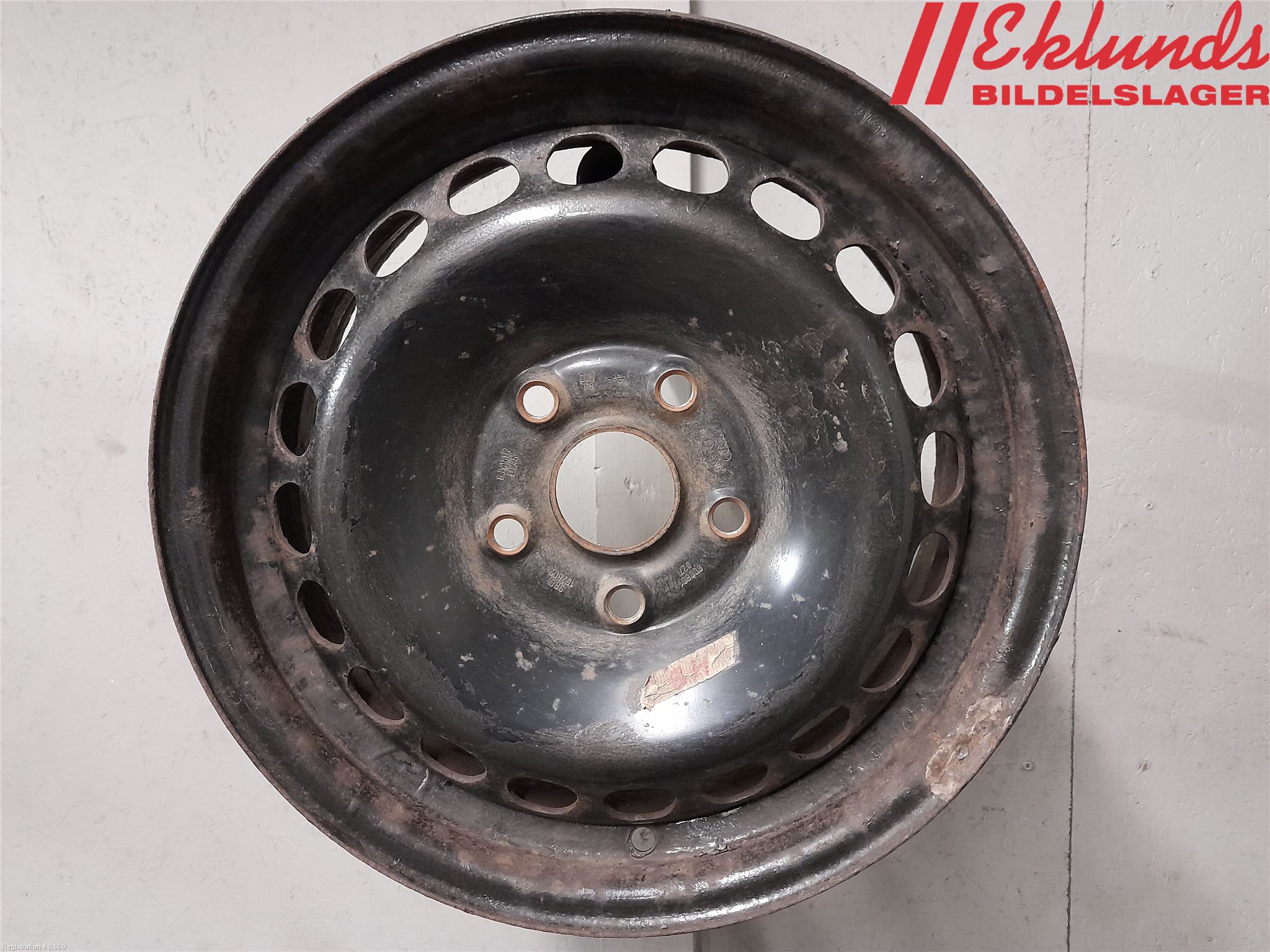 Audi A4/S4 05-07 Fälgsats Plåt