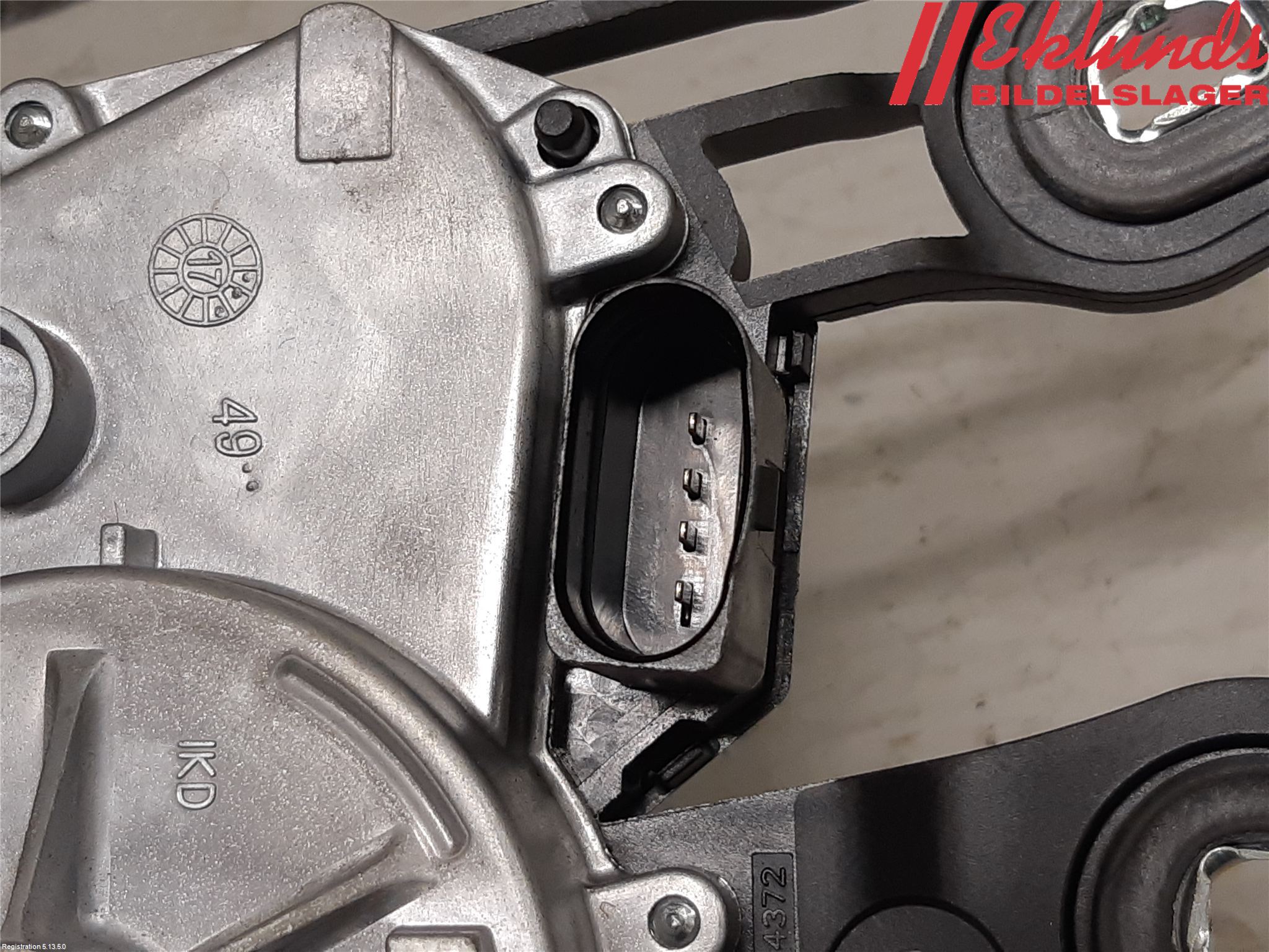 Volkswagen VW PASSAT 15-19 Torkarmotor Baklucka