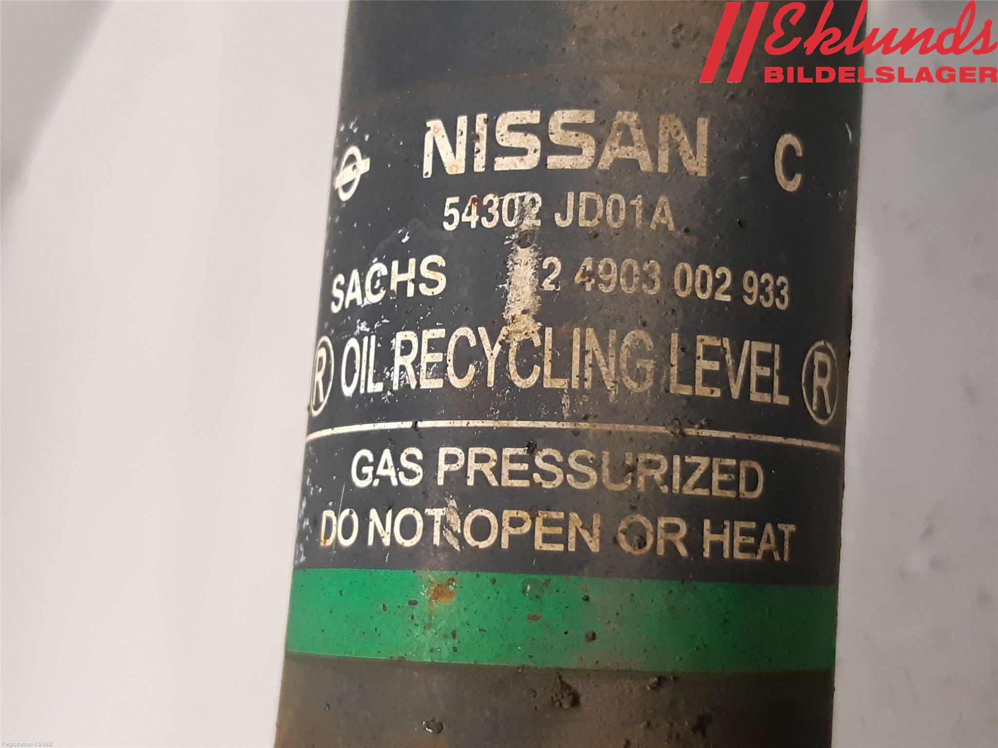 Nissan QASHQAI   07-10 Fjäderben Fram Höger