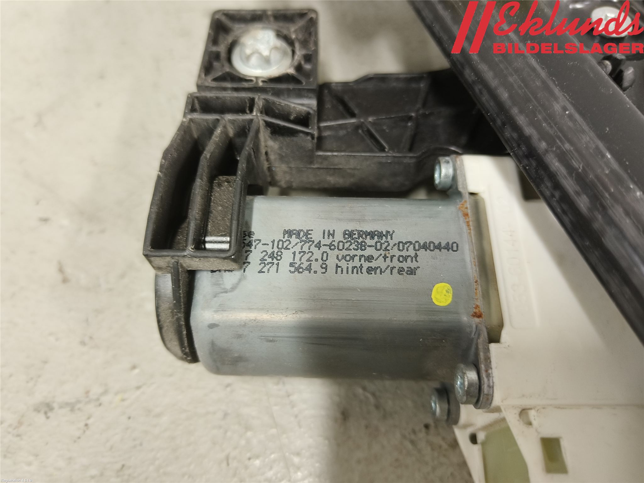 BMW 5 F10/F11/F18 09-17 Fönsterhiss El Kompl
