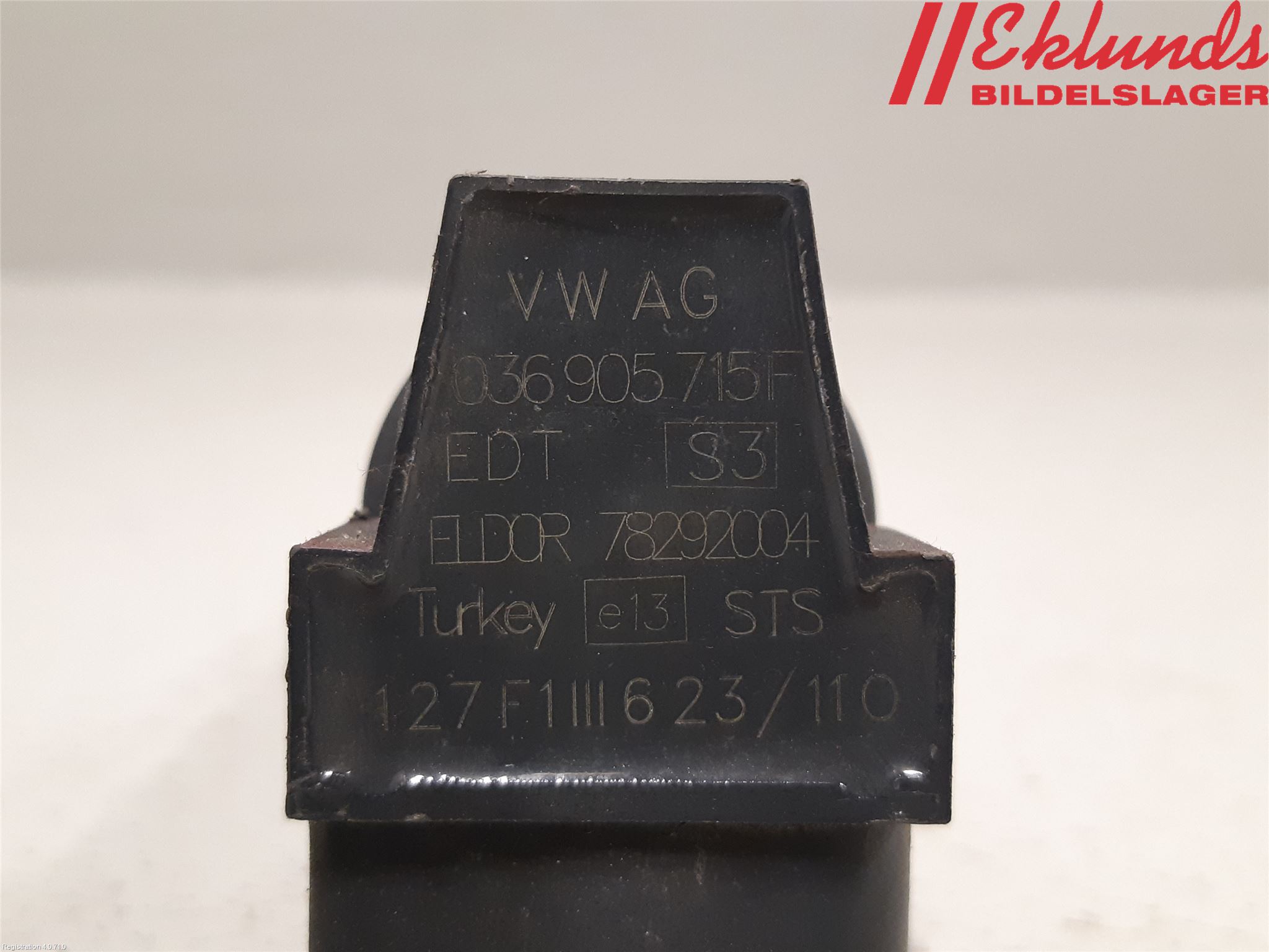 Volkswagen VW GOLF VI 09-13 Tändspole