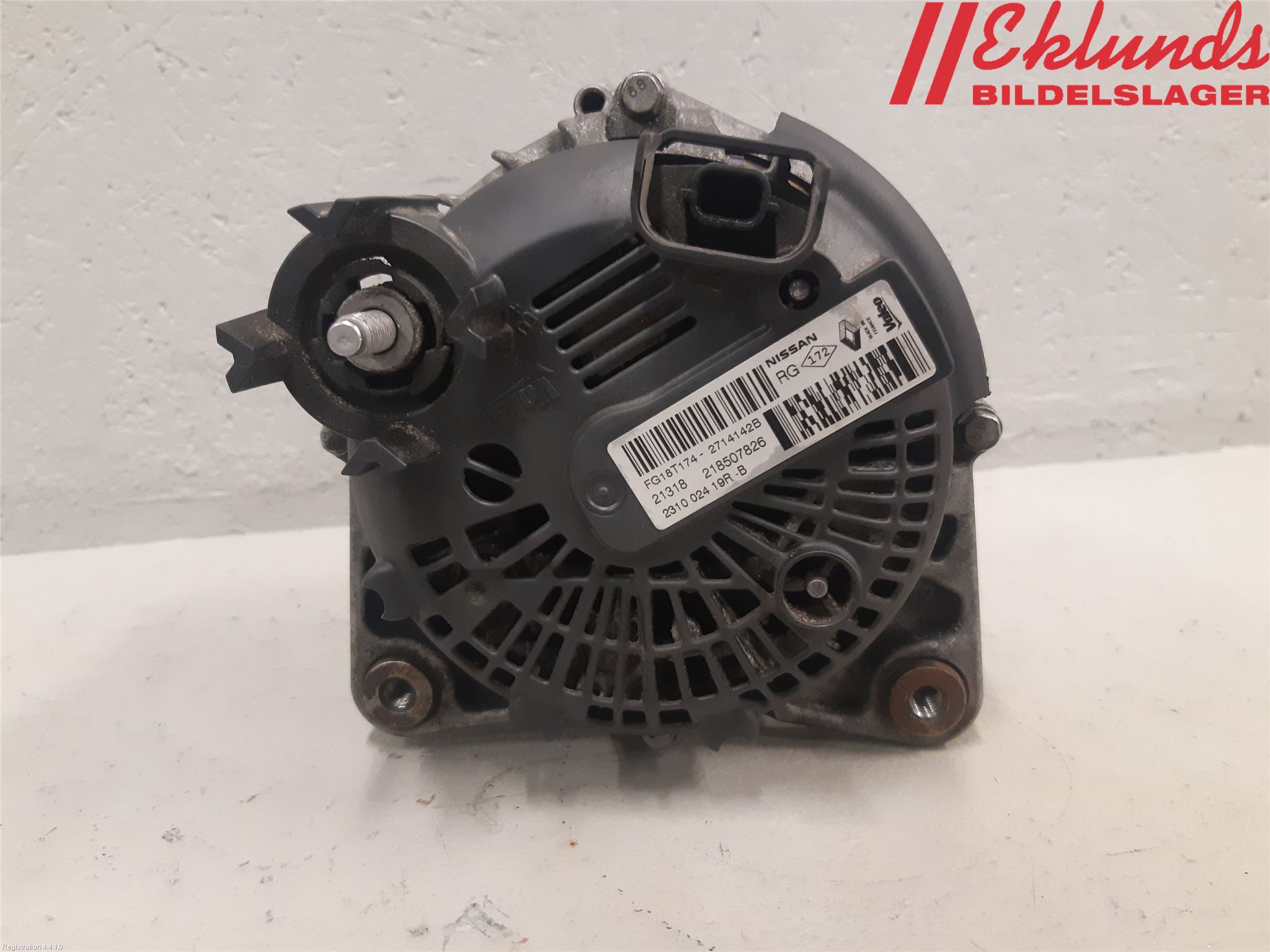 Nissan QASHQAI 17-21 Generator