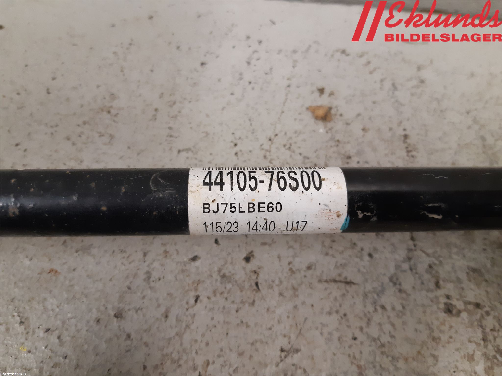 Suzuki VITARA 15- Drivaxel Bak Höger