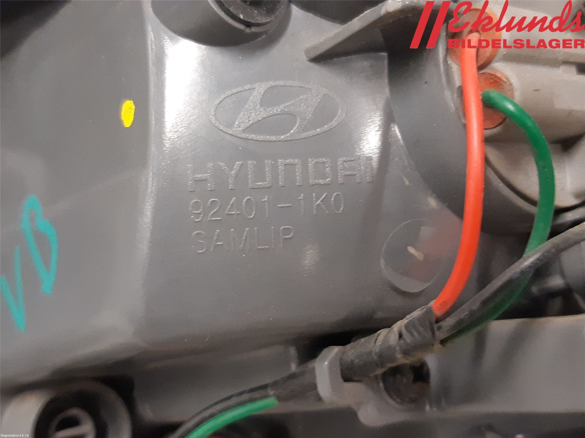 Hyundai ix20 Bakljus Vänster