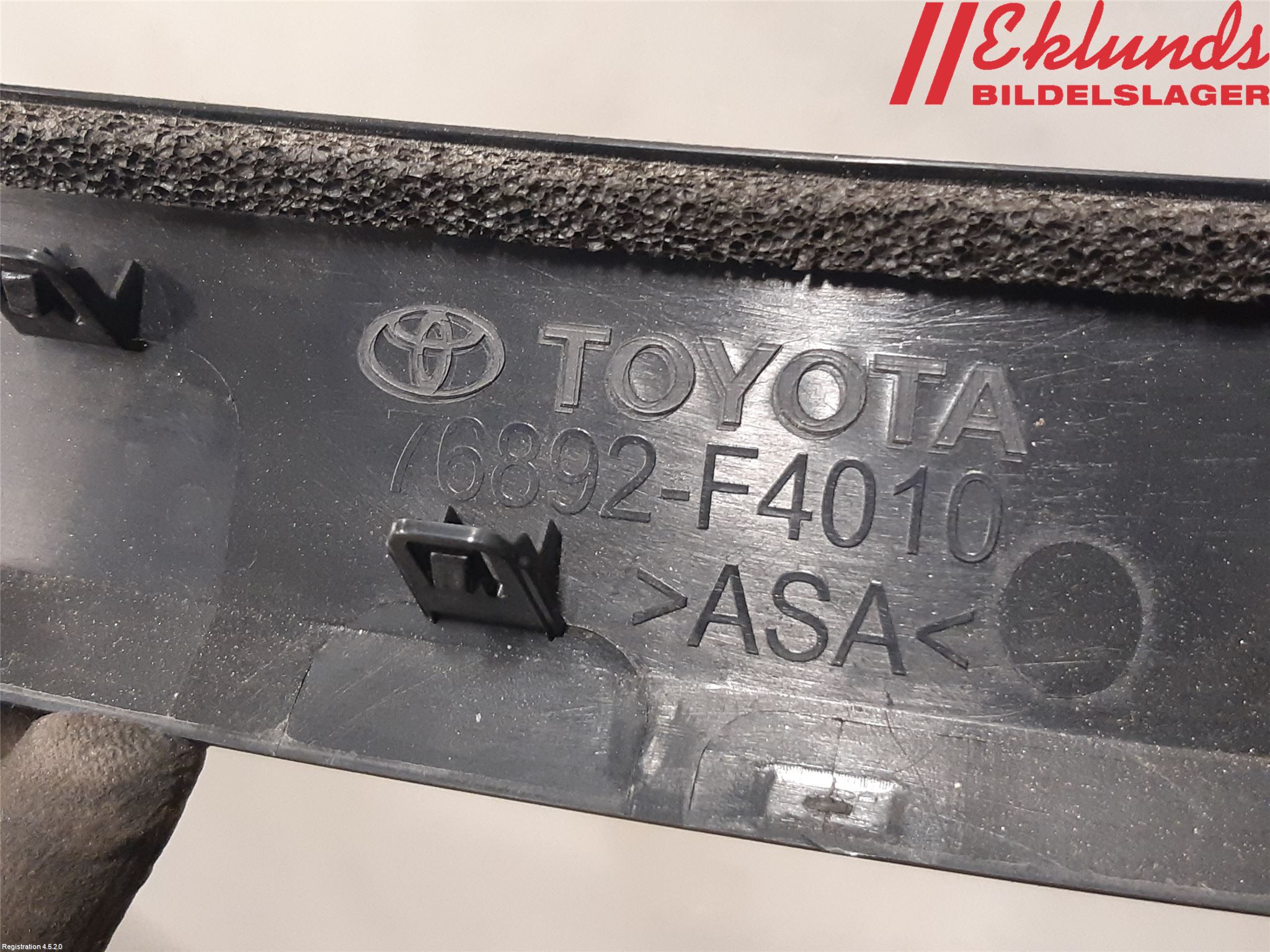 Toyota C-HR 16-23 Spoiler Baklucka