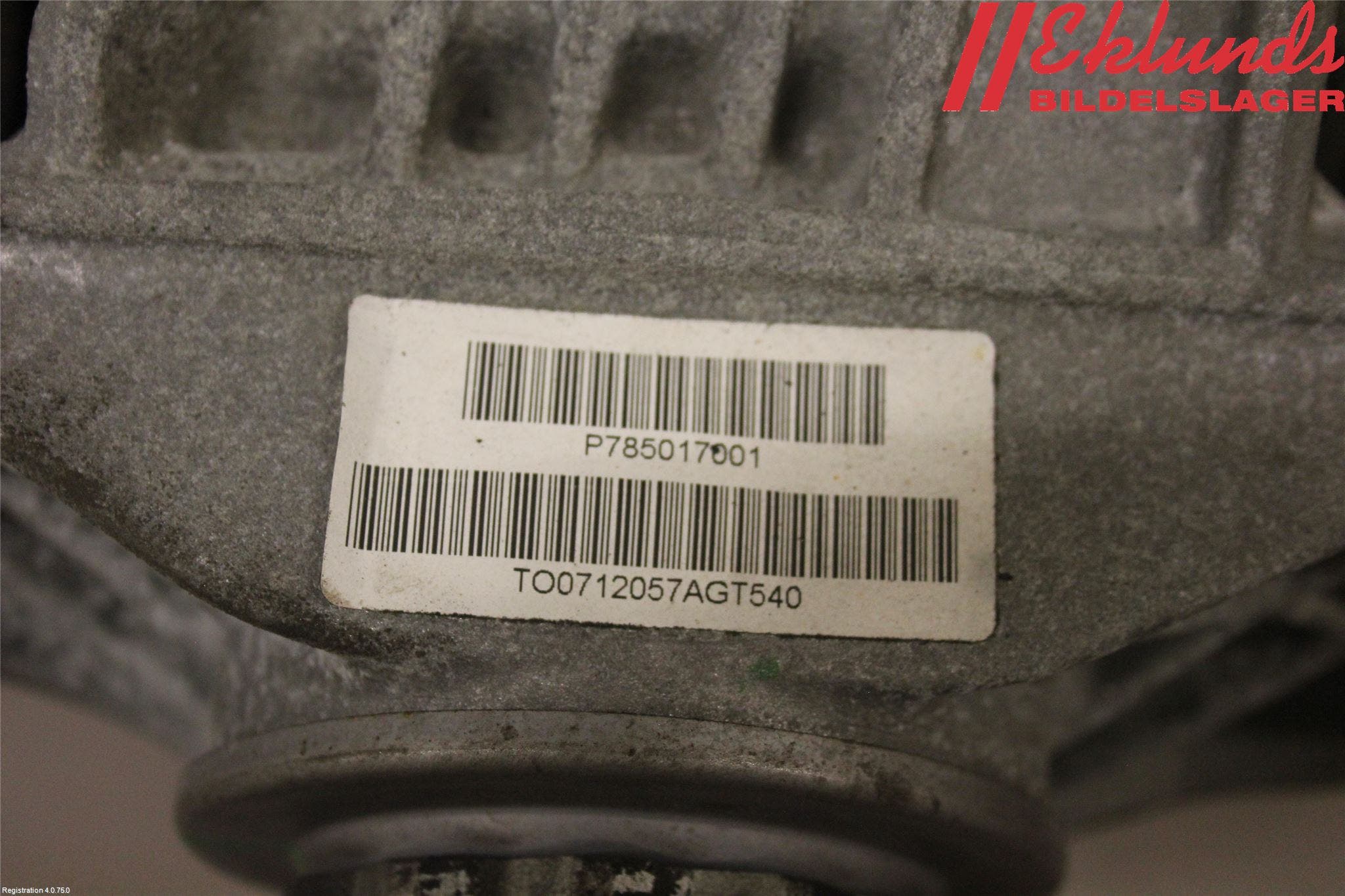 BMW X6 F16 14-19 Bakväxel-Diff