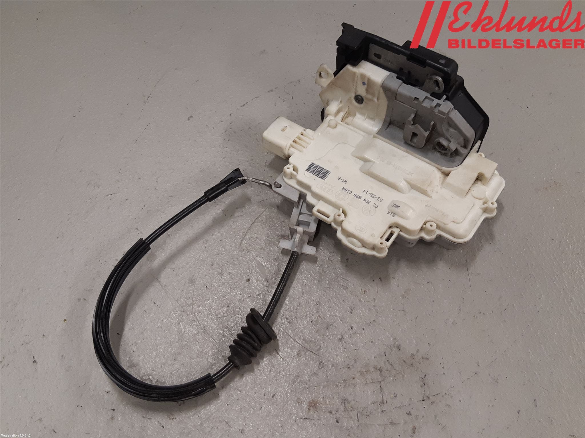 Volkswagen VW PASSAT 15-19 Låskista-Dörrlås