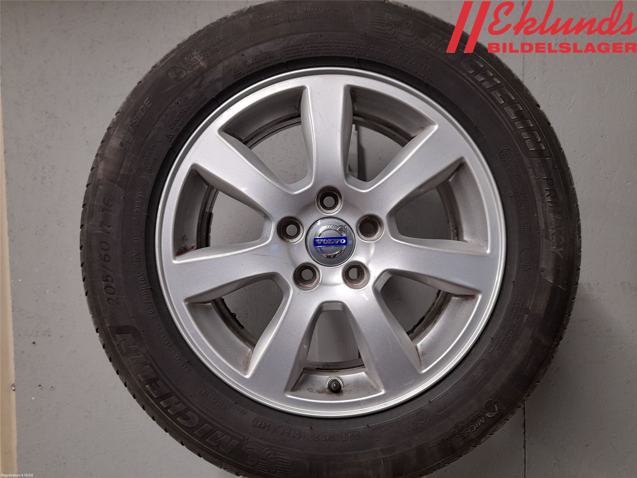 Volvo V70 08-13 Sommardäck Alumfälg 4St