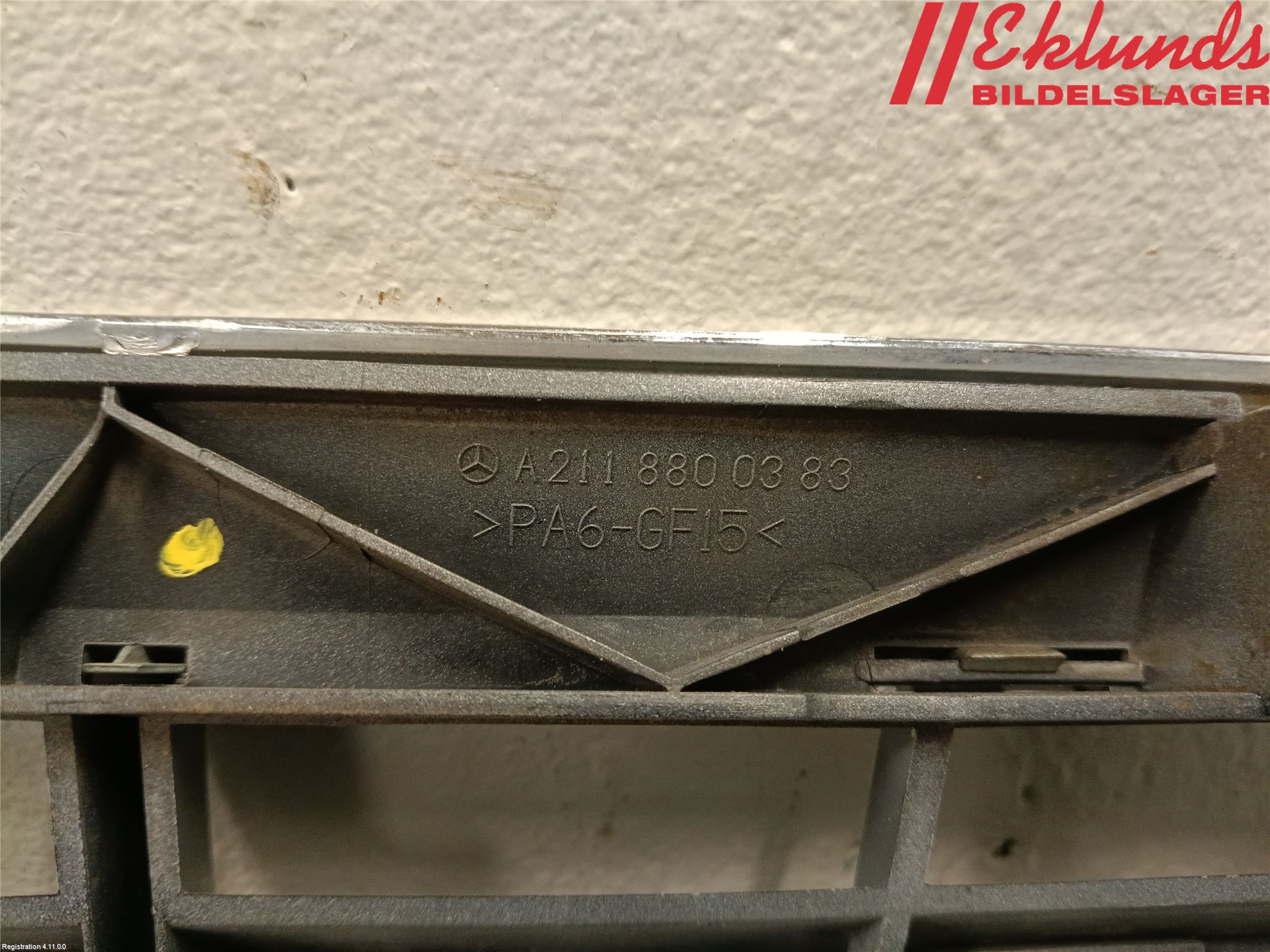 Mercedes-Benz MB E-KLASS (W211) 02-09 Grill Komp