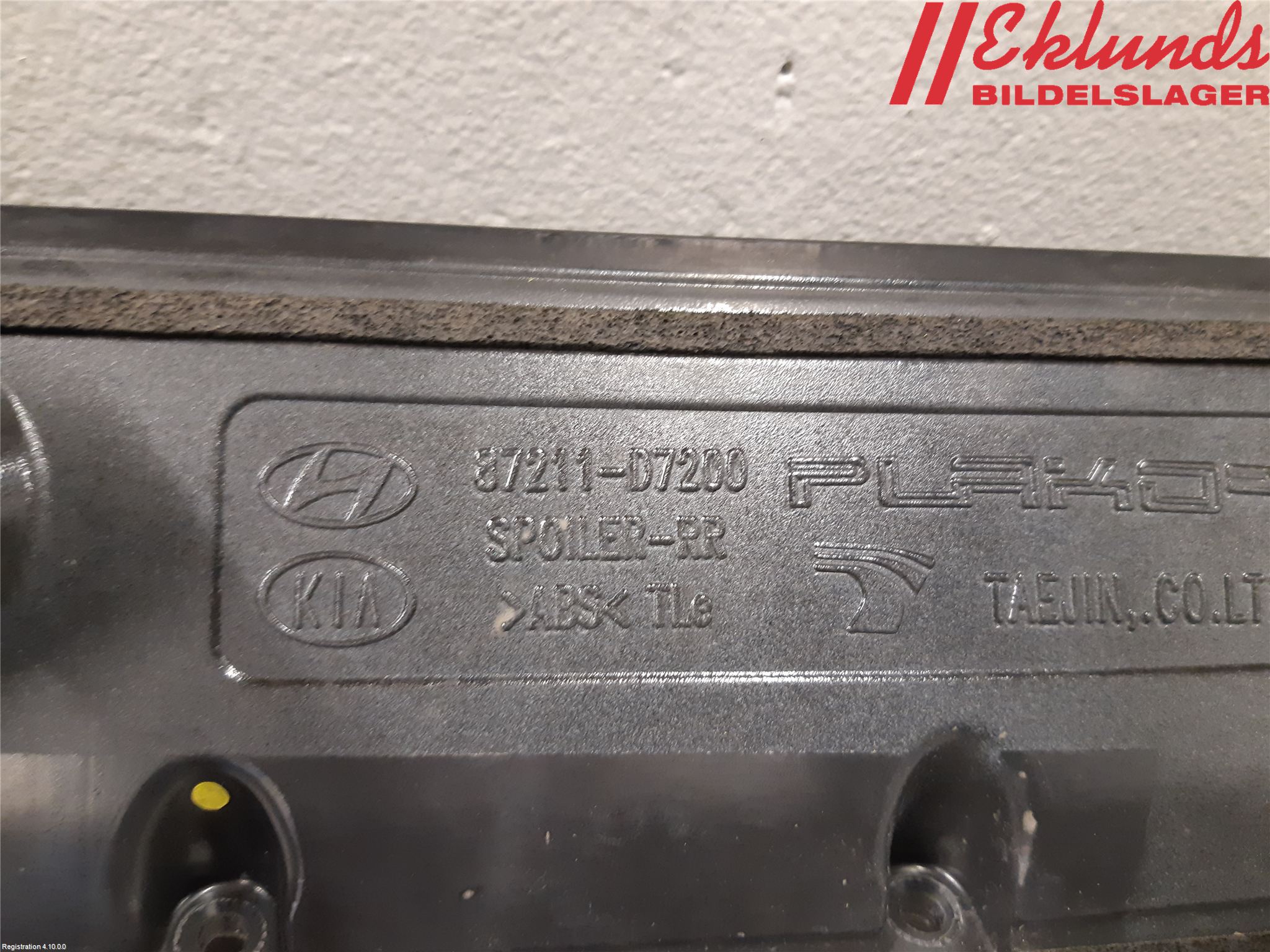 Hyundai TUCSON 05- Spoiler Baklucka