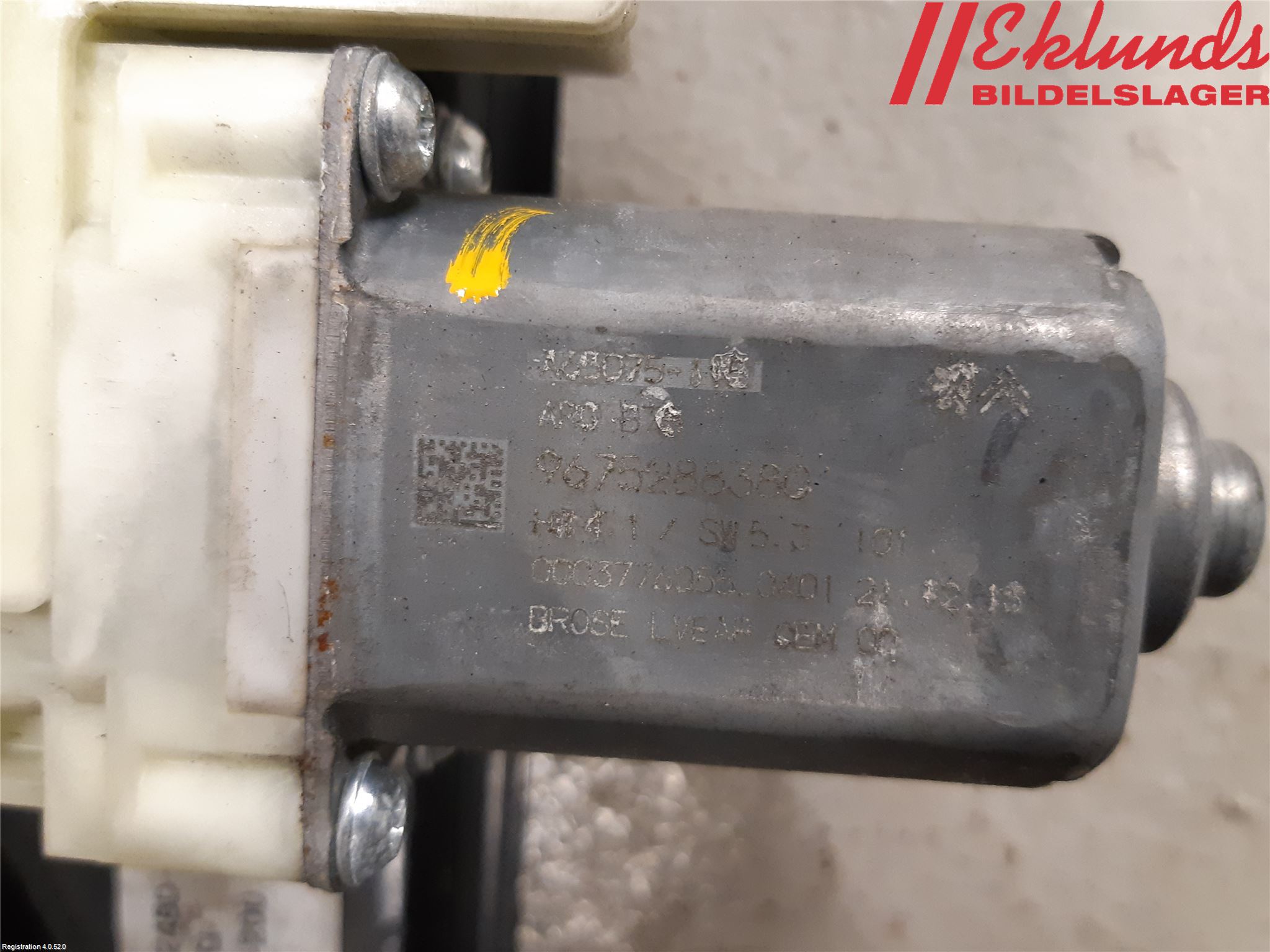 Citroen C4 GRAND PICASSO 14-18 Fönsterhiss El Kompl