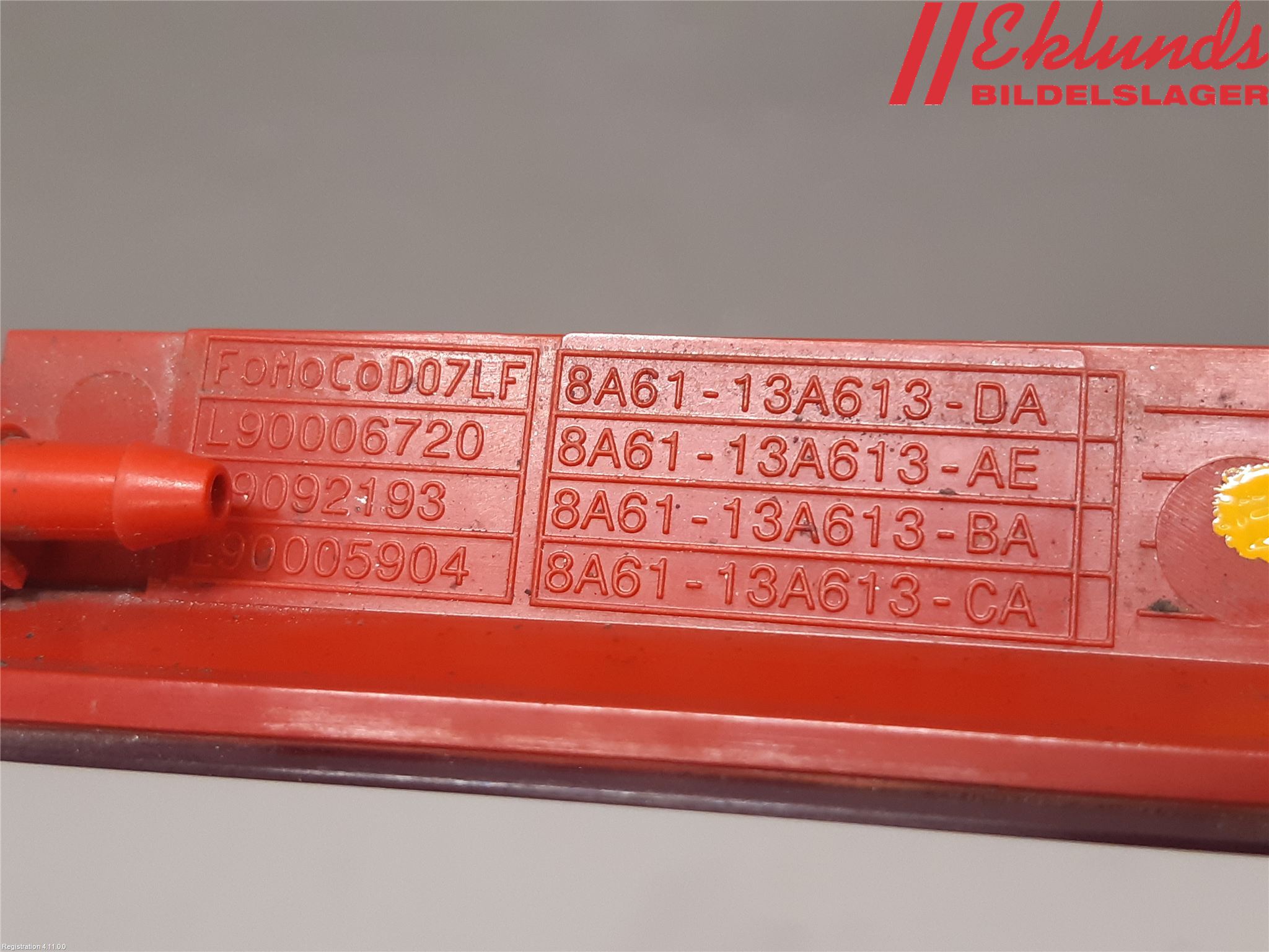 Ford FOCUS 11-14 Bromsljus Bakruta